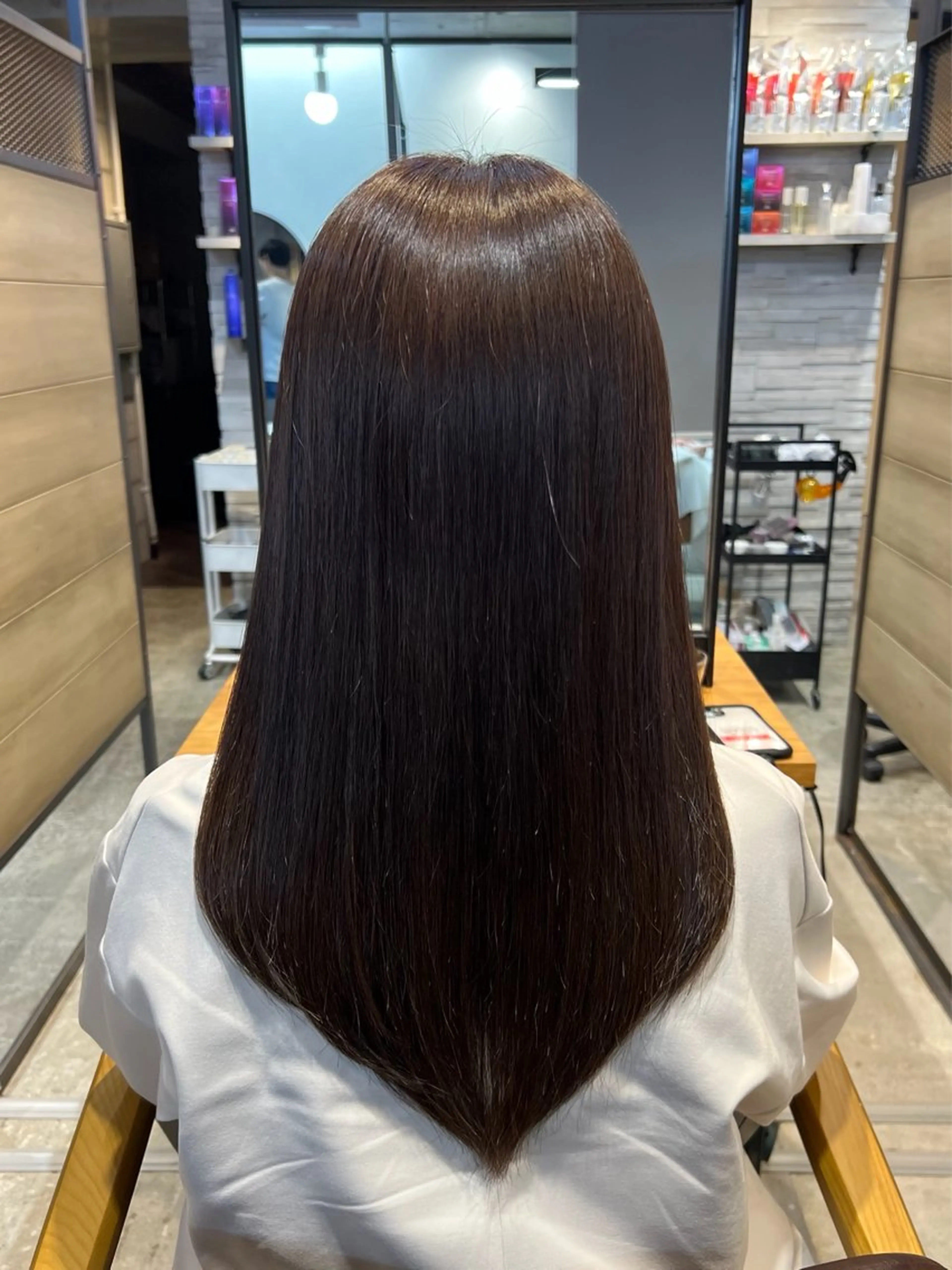 ロング カラー トリートメント 小林 春月のヘアスタイル