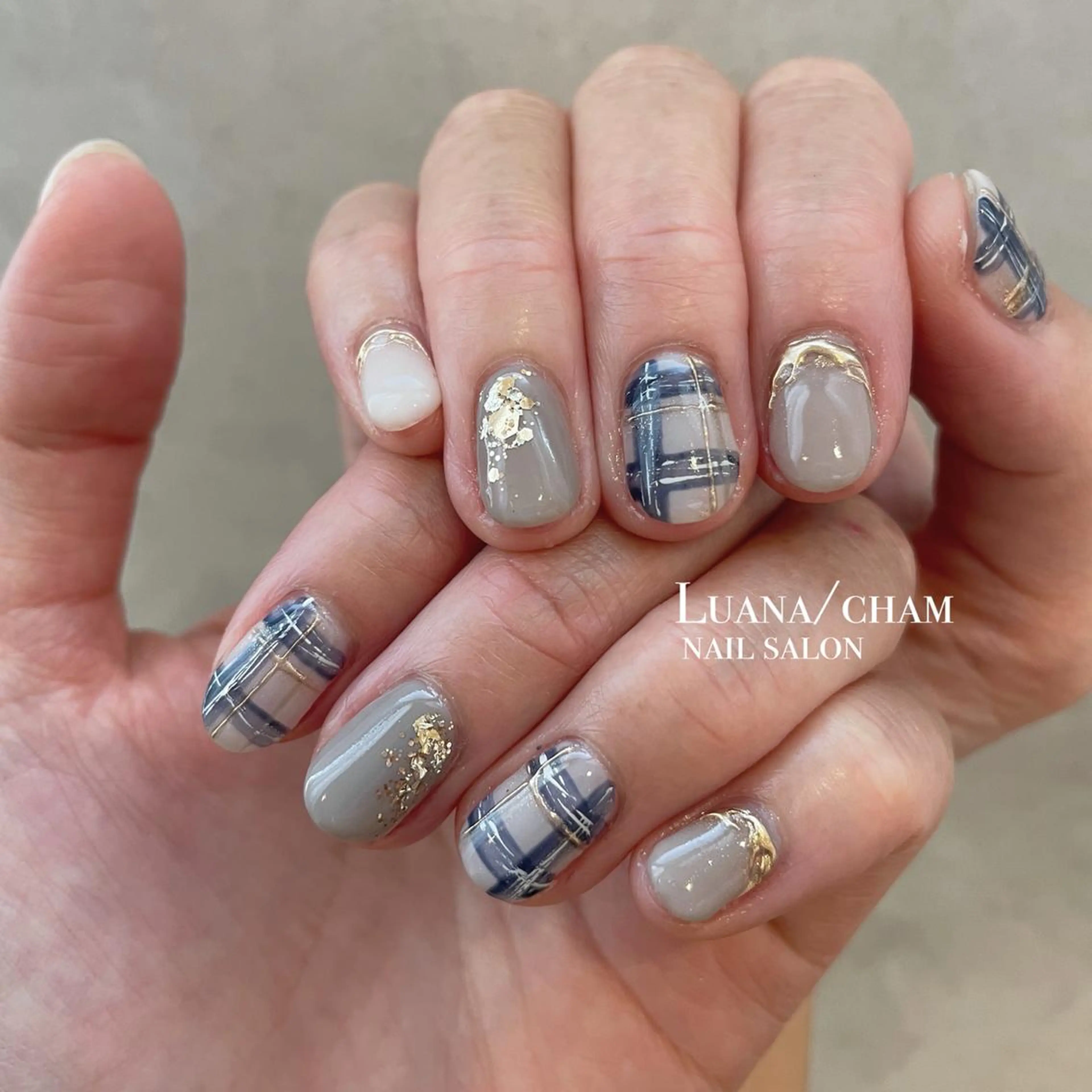 ショート ネイル ハンドネイル nail salon neigeのネイルデザイン