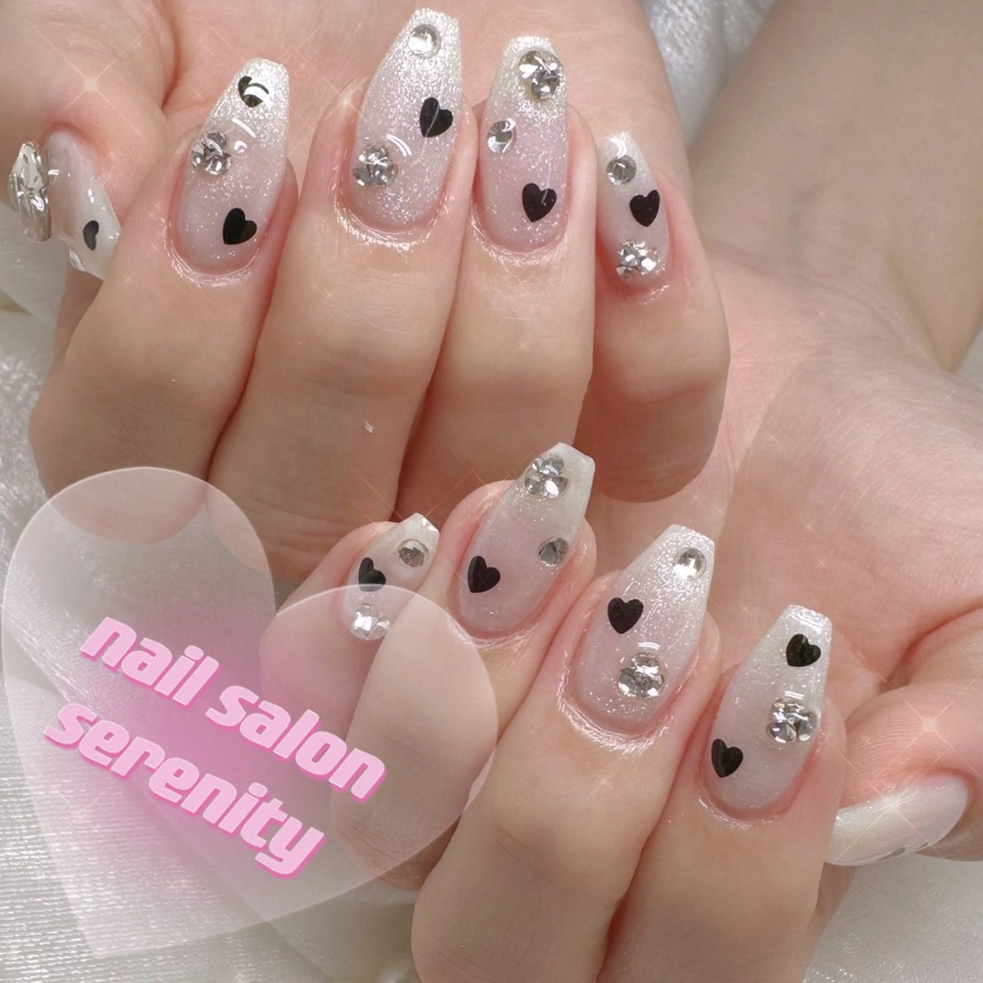 ネイル ✨Serenity ワンホンネイルのネイルデザイン