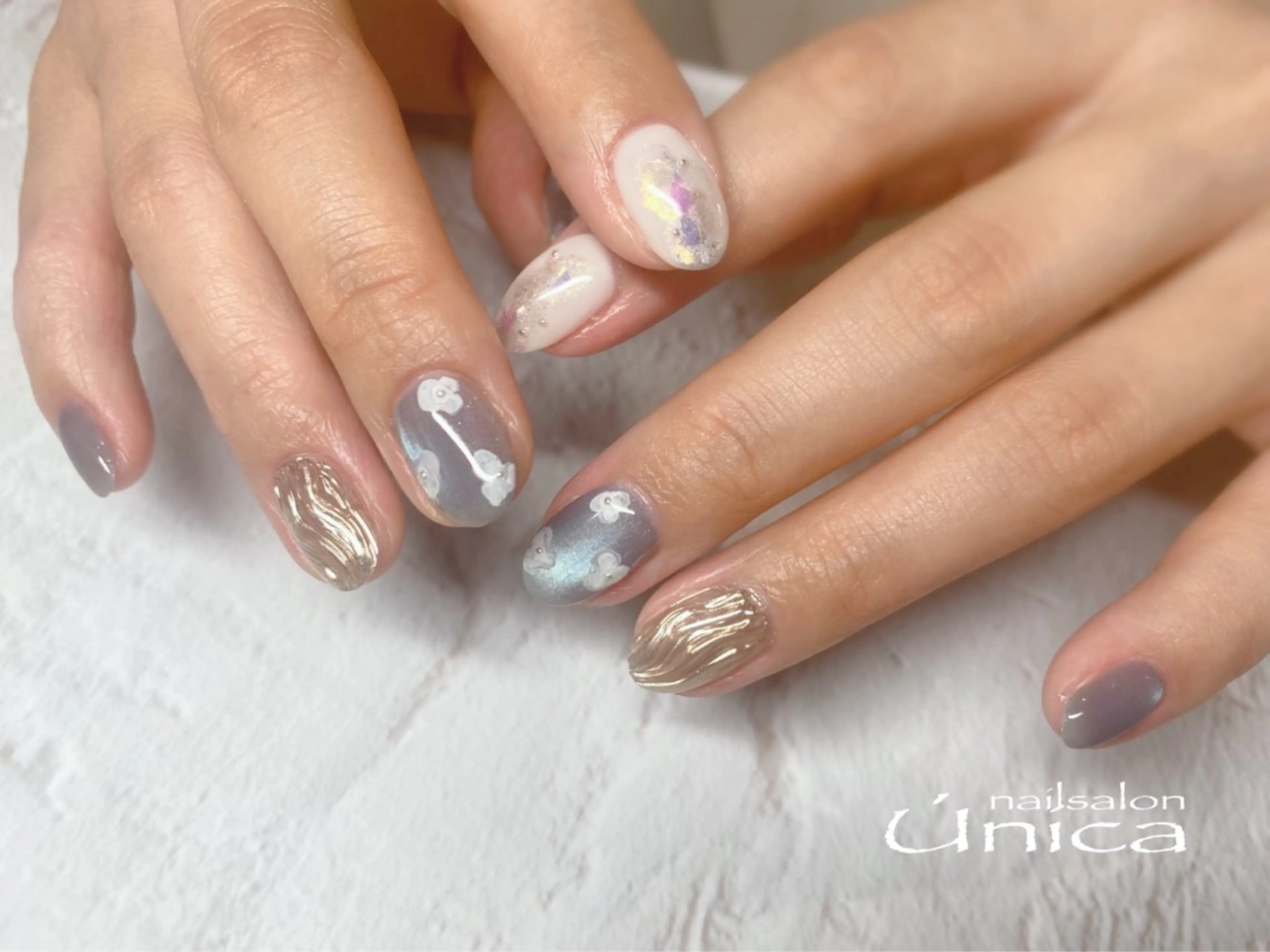 ネイル ハンドネイル nailsalon Única　ウニカのネイルデザイン