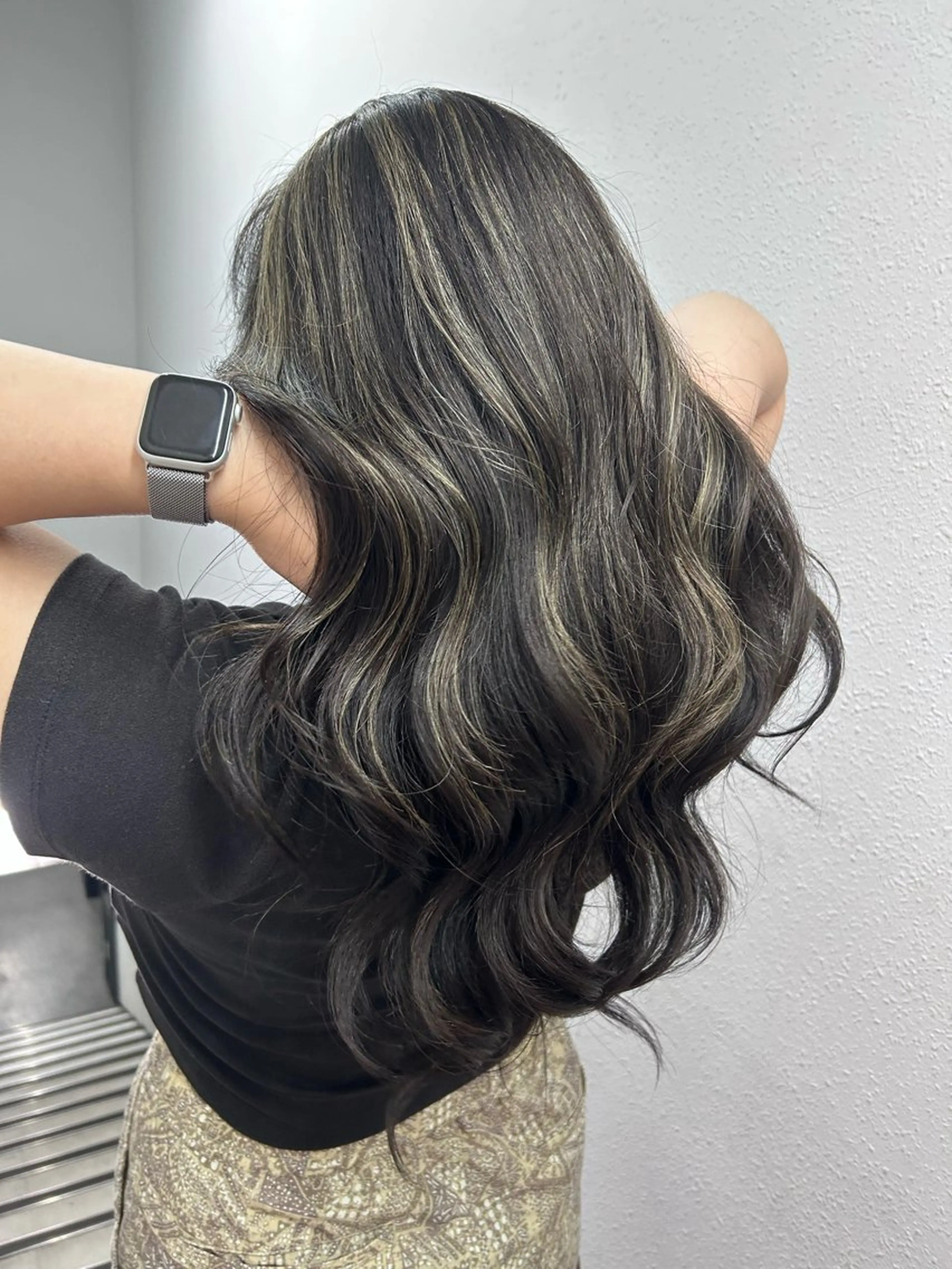 ロング ヘアカラー トリートメント ヘッドスパ 韓国Style♡ Nanami🇰🇷のヘアスタイル