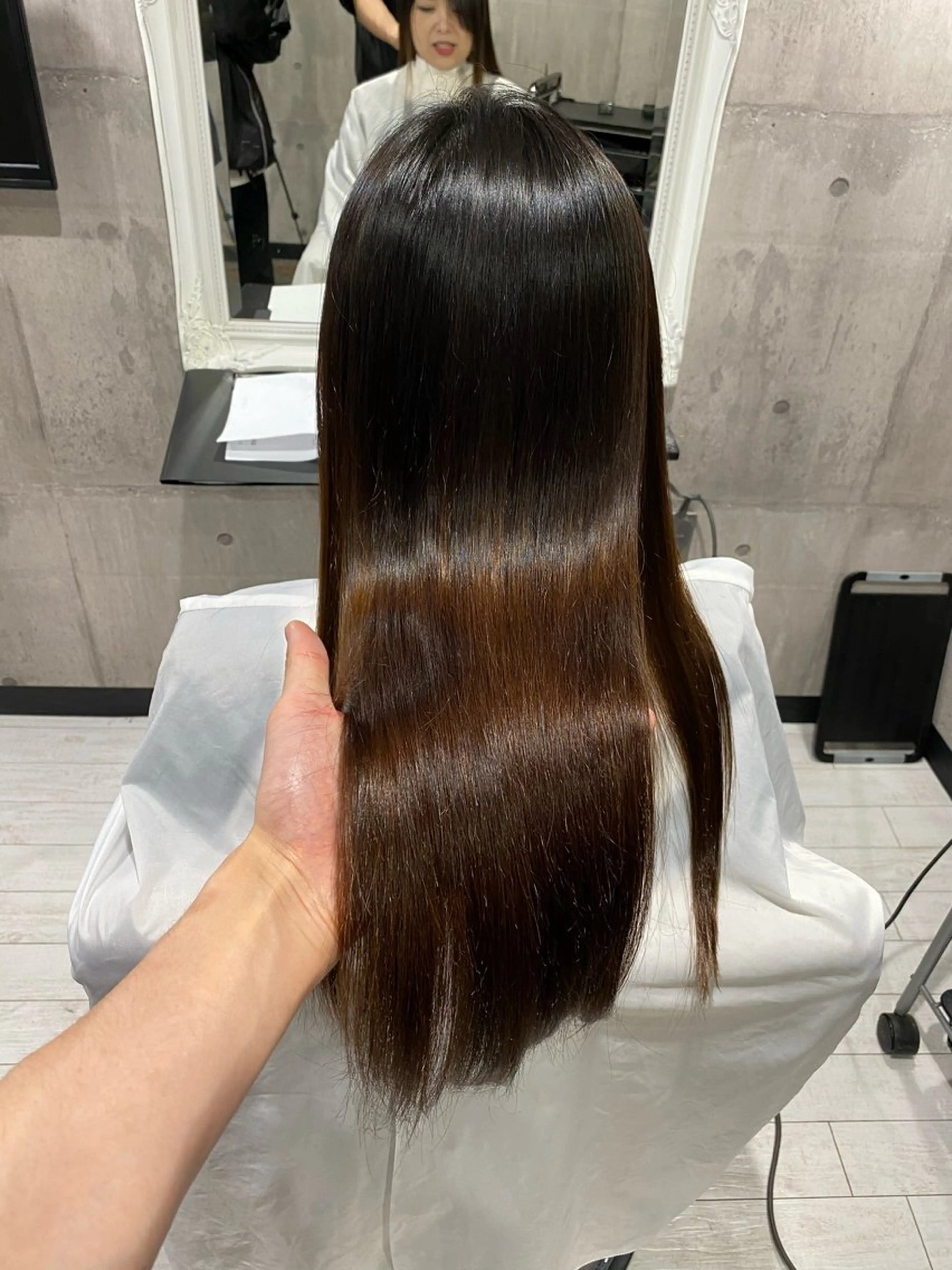 ロング 縮毛矯正 XELVE所属・髪質改善♠️ KENTAROのヘアスタイル