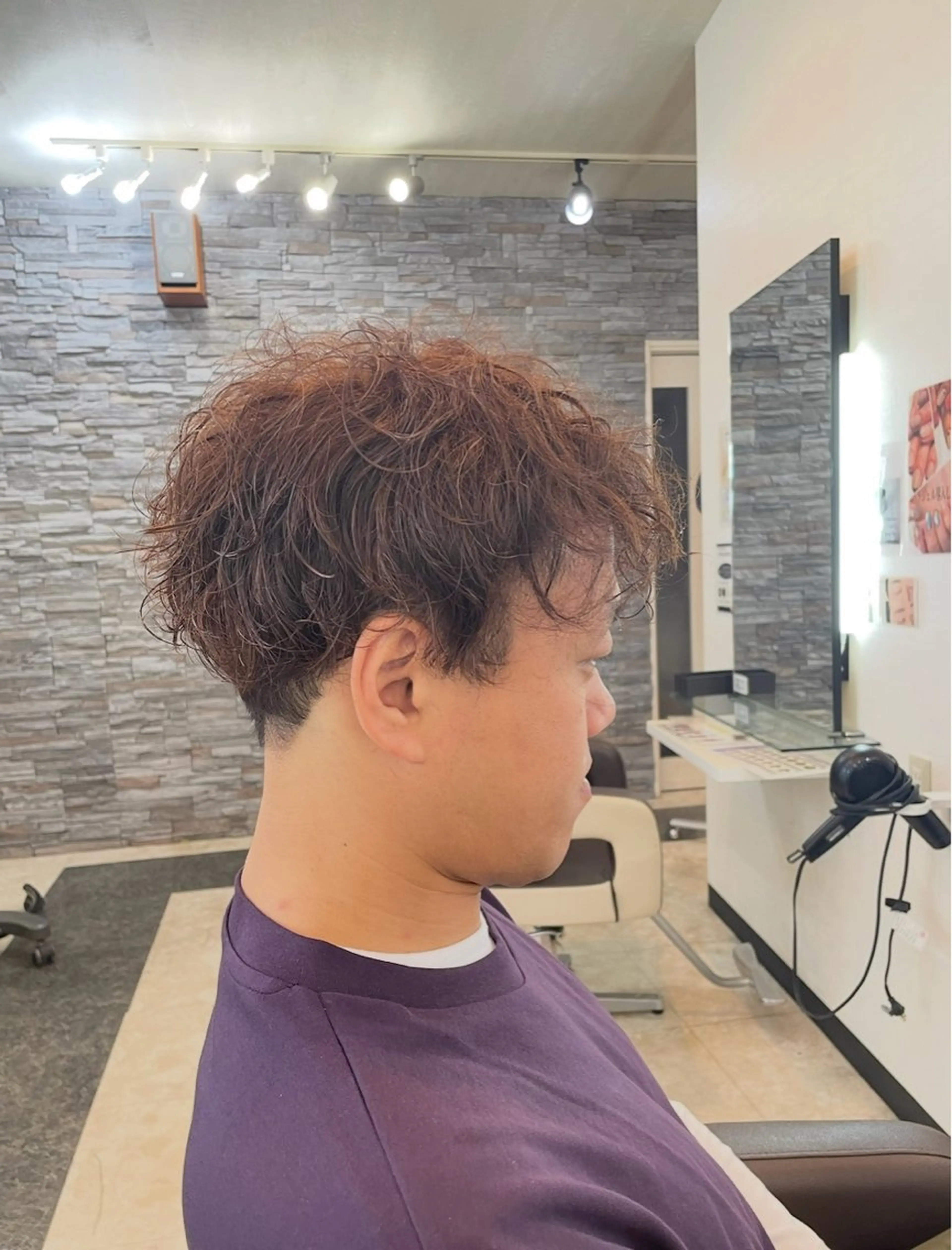パーマ 甲田 和生のヘアスタイル