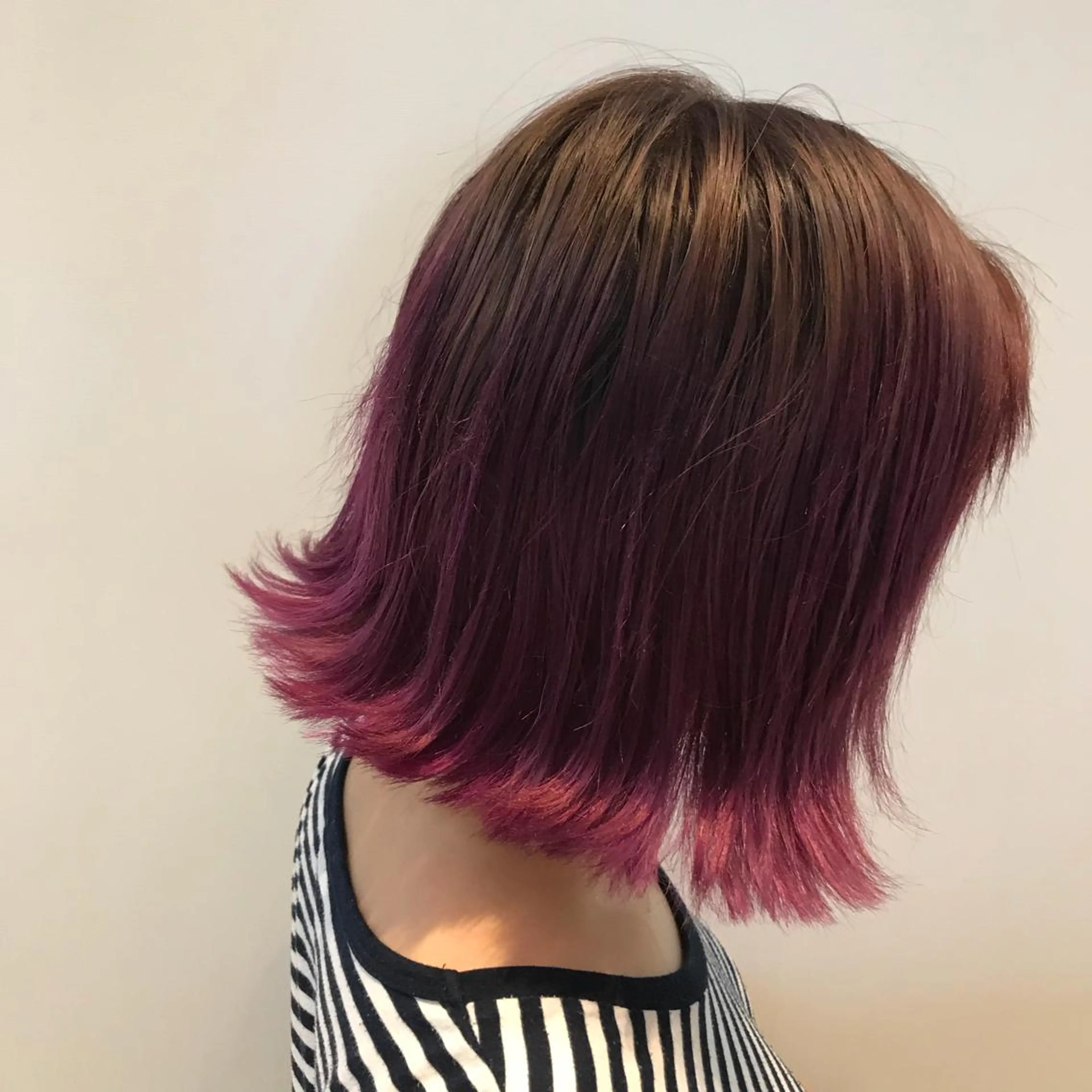 カラー 佐山 聖玲奈のヘアスタイル