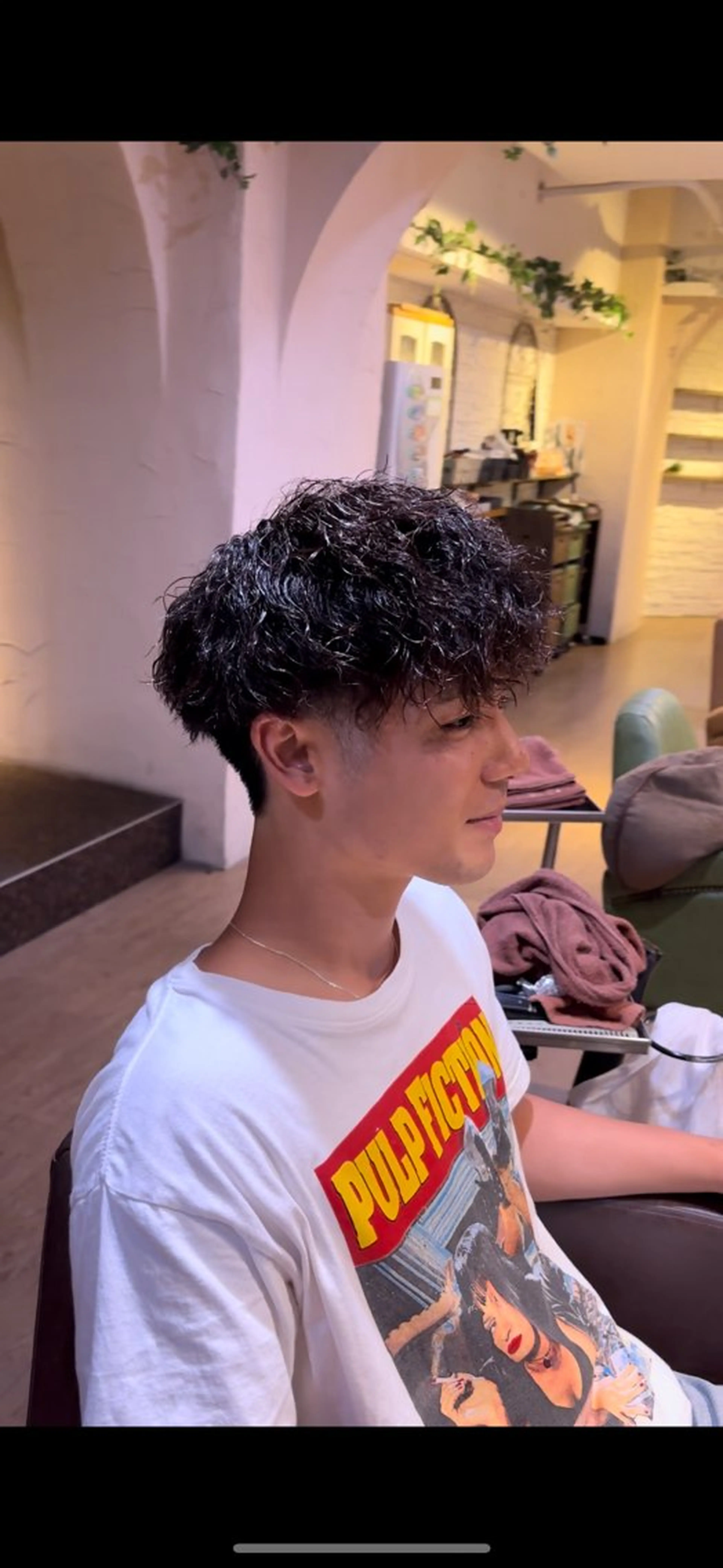 パーマ メンズ メンズパーマ ツイストスパイラルパーマ スパイラルパーマ 野村 朋生のヘアスタイル