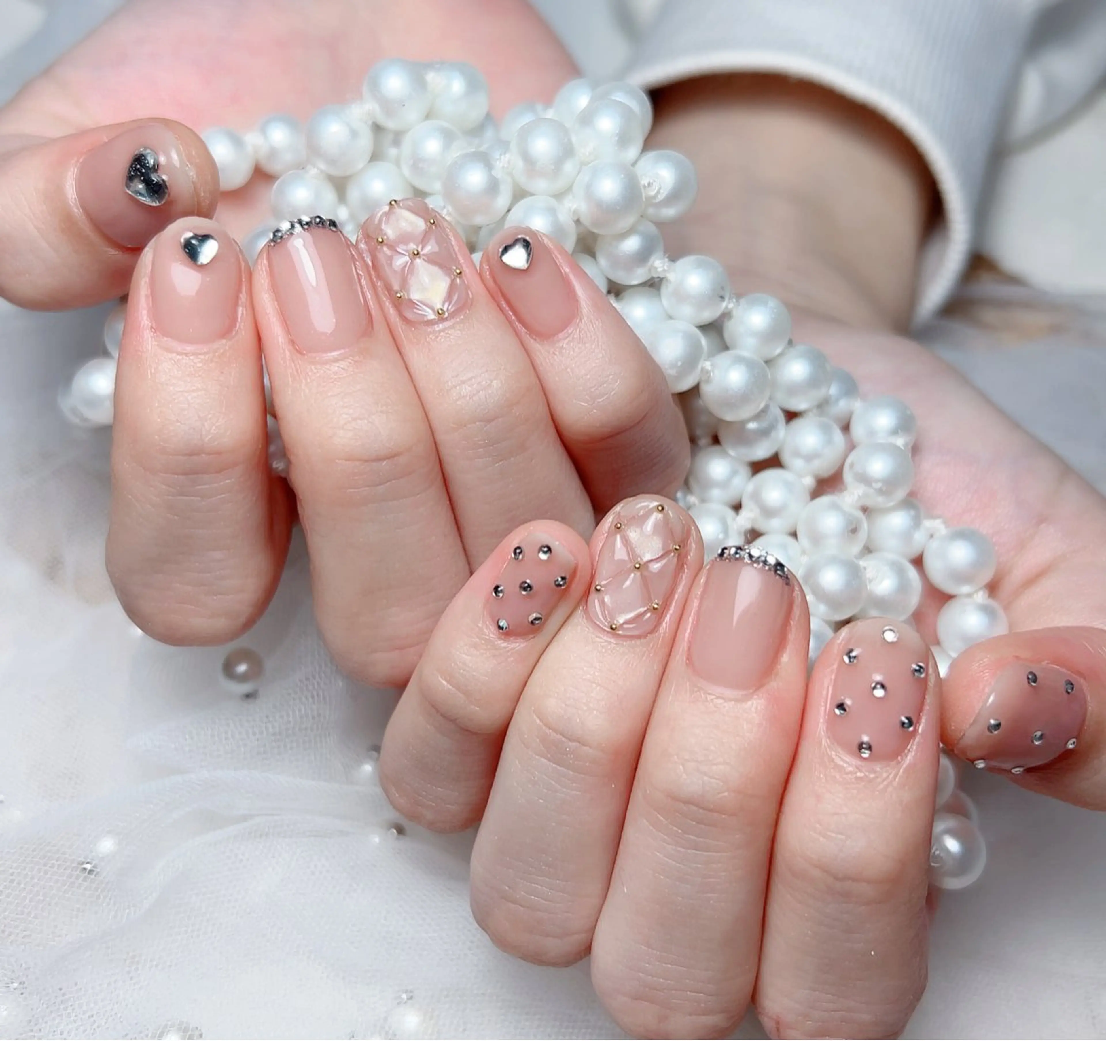 ネイル M🌷nail 長さだし専門店のネイルデザイン