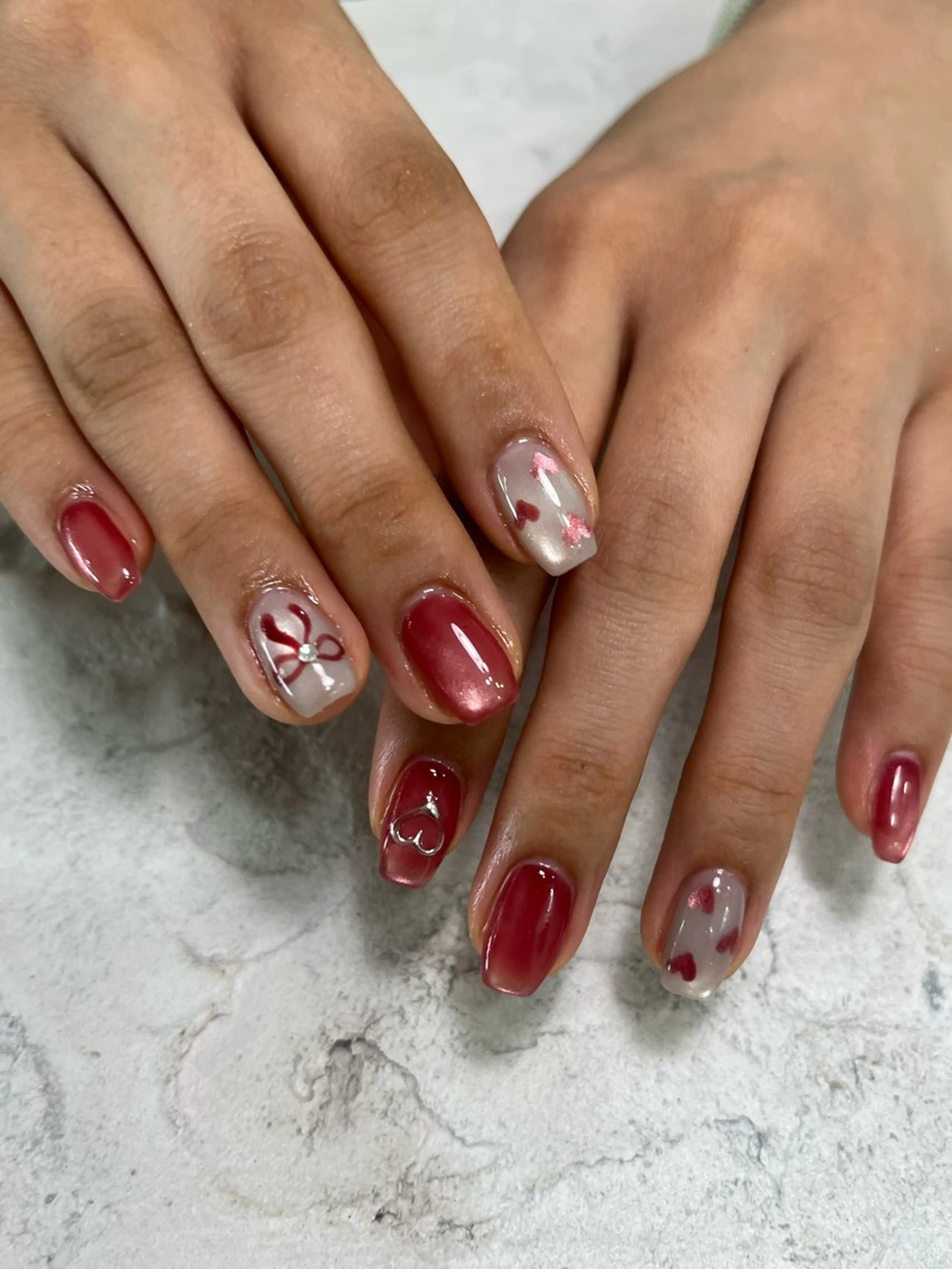 ネイル 持ち込み サニーヒルズ藤沢 水口のネイルデザイン