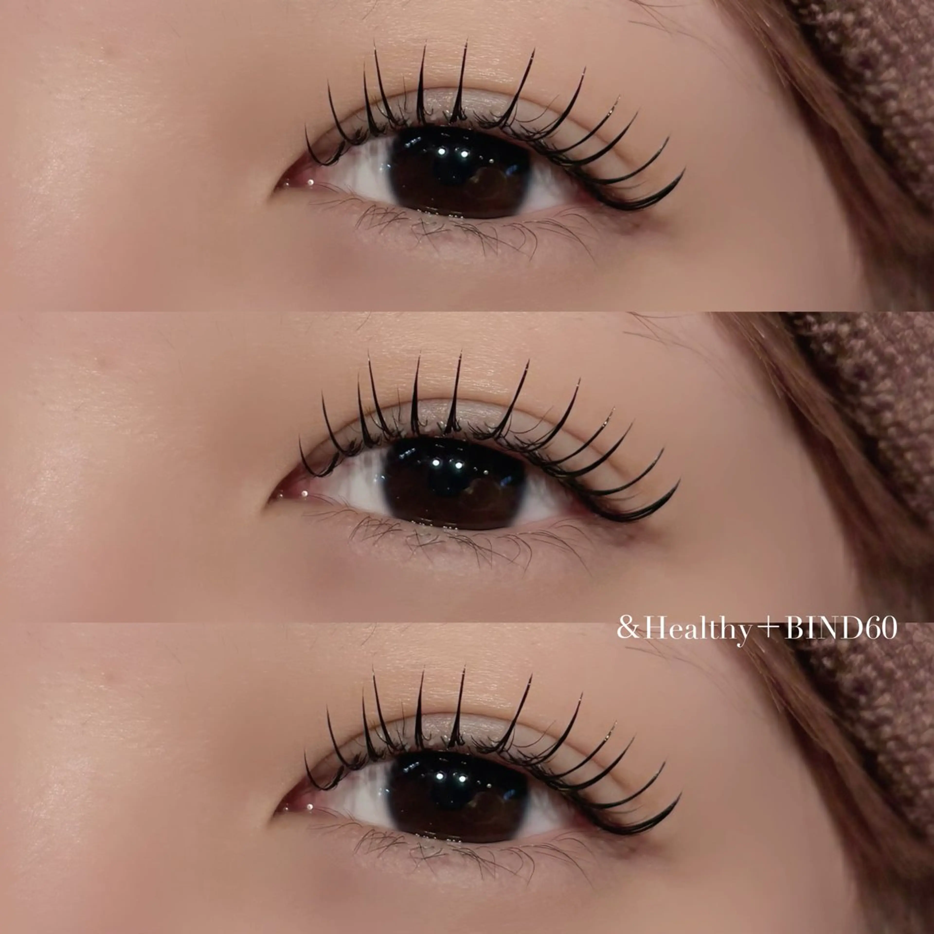 マツエク・マツパ 松野桃香♡ 束感eyelashのマツエク・マツパデザイン