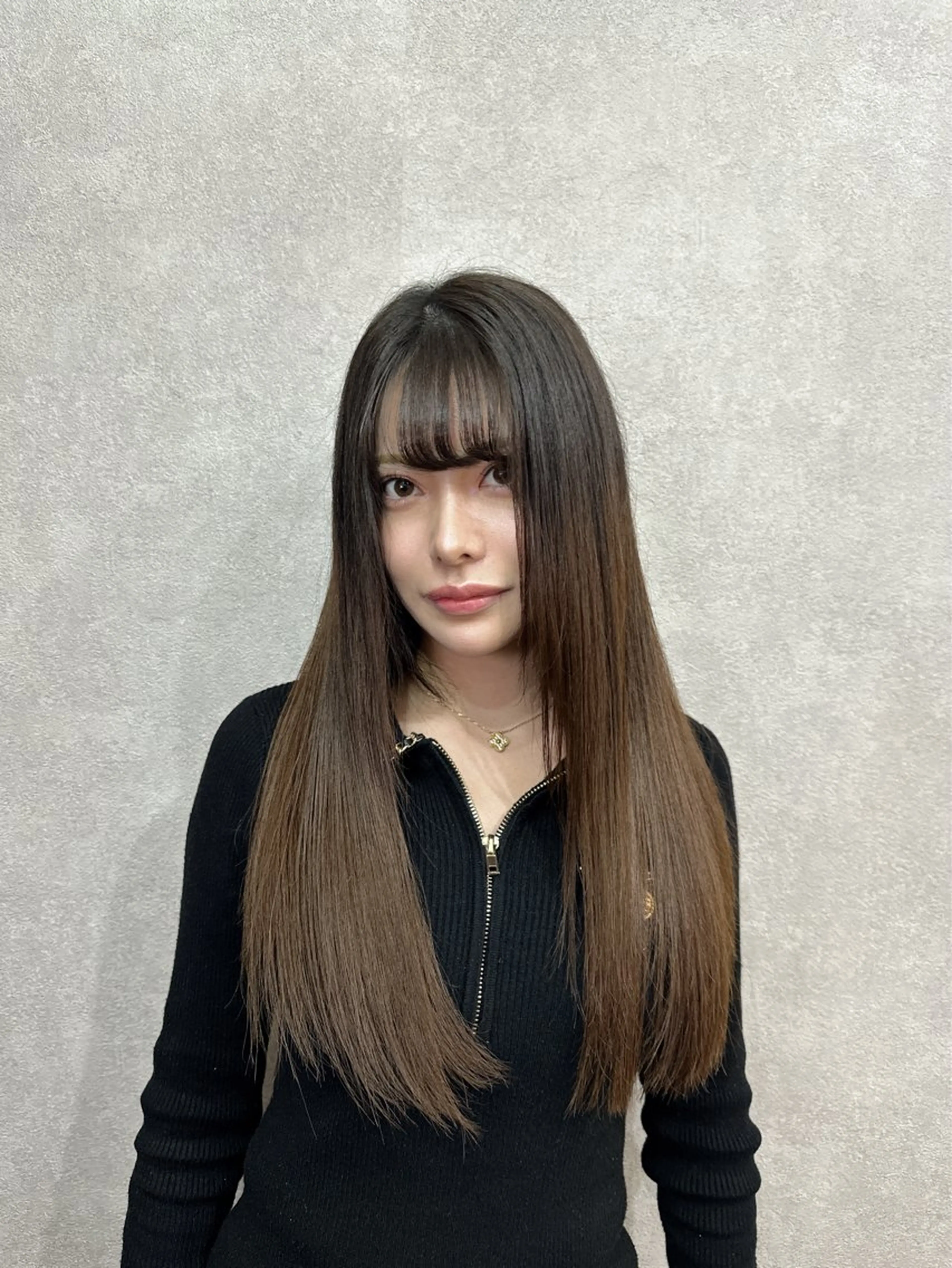 セミロング カラー パーマ ヘアアレンジ メンズ キッズ メンズウルフカット 顔まわりレイヤー 顔周りカット 髪質改善 レイヤーカット 🌈髪質改善TR 艶カラーユウダイ🌈のヘアスタイル