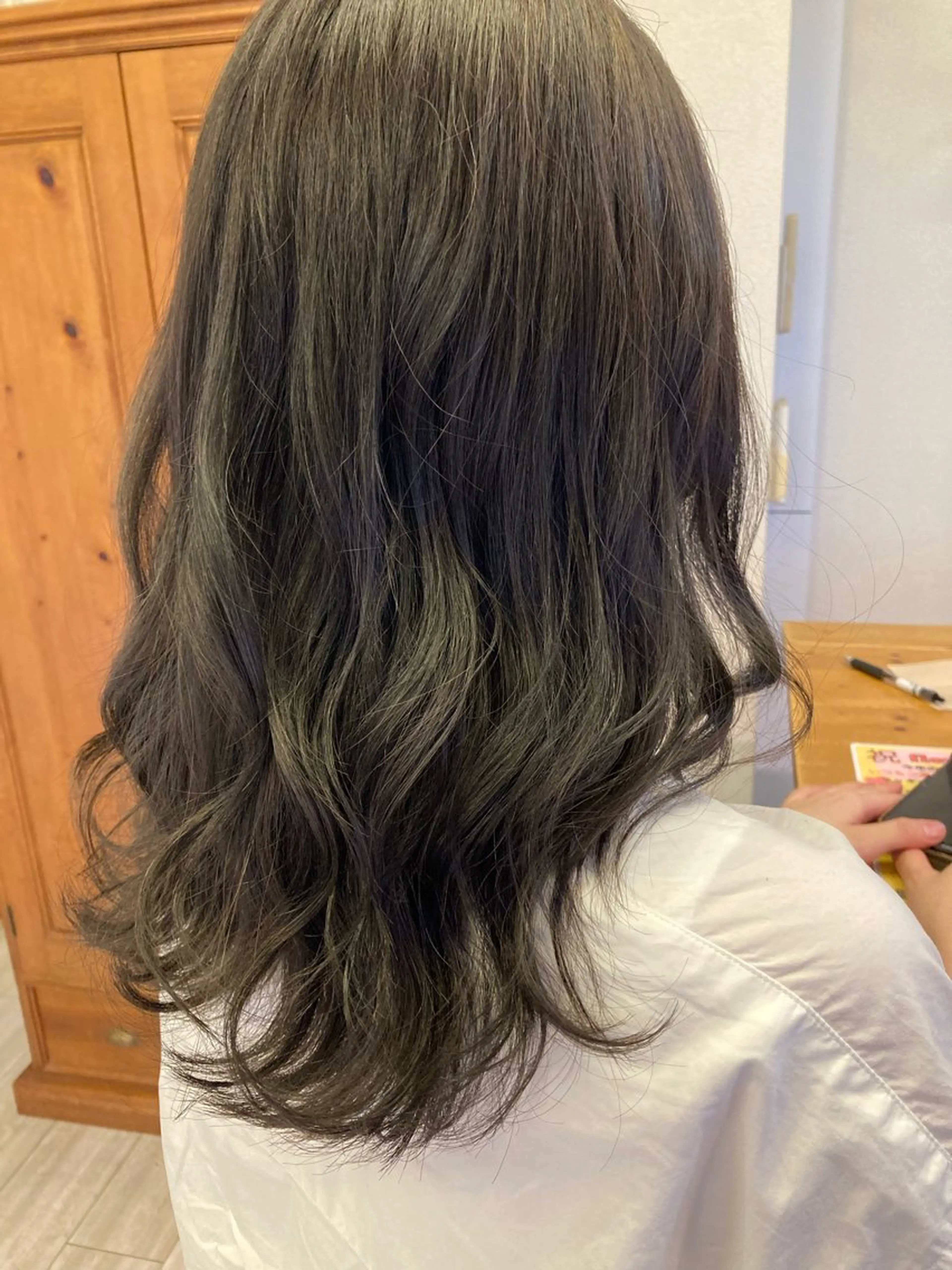 セミロング ヘアカラー flover ♡RIRIKA♡のヘアスタイル
