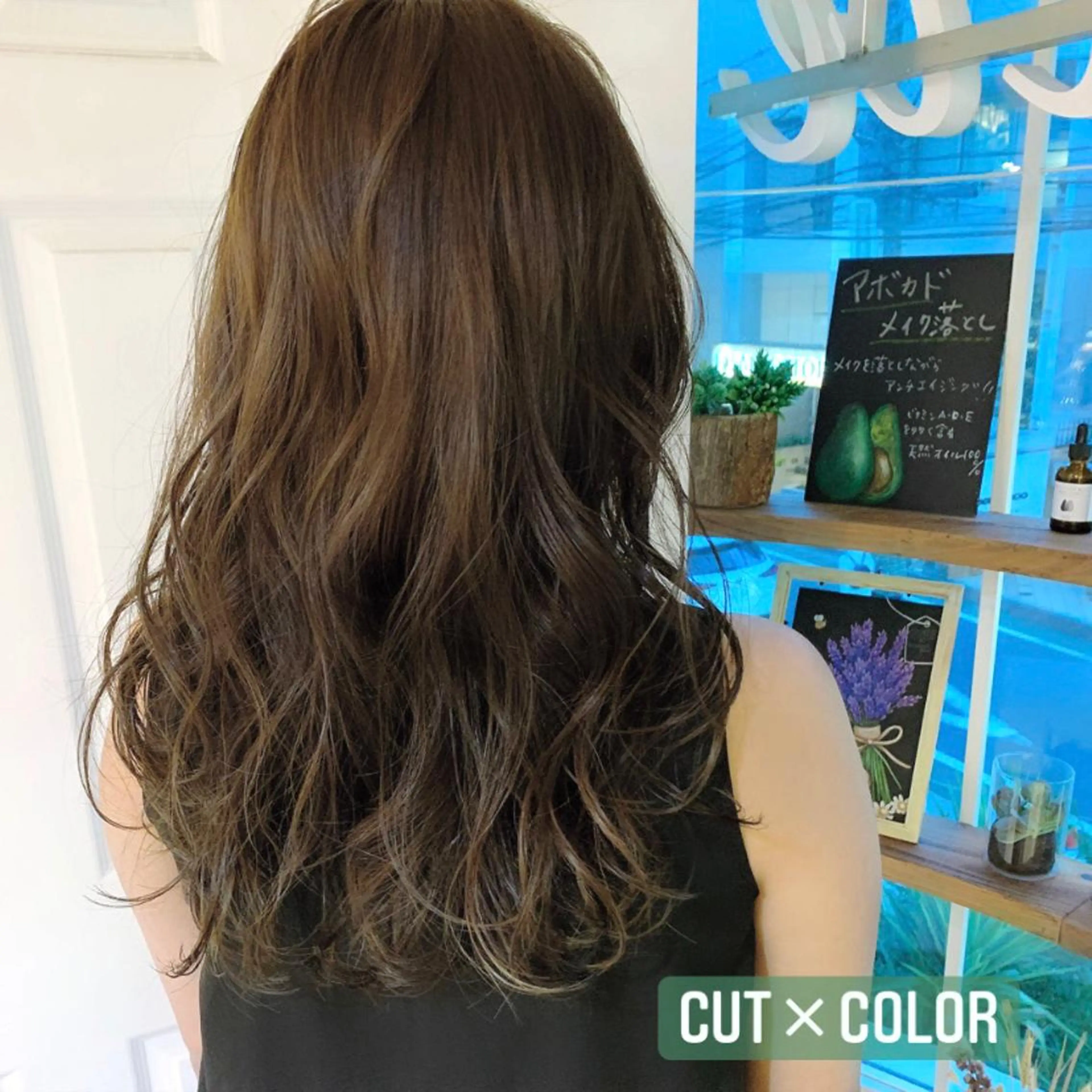 ロング カラー JYUNESU表参道所属・韓国ヘア🇰🇷🎀 透明感カラーのヘアスタイル