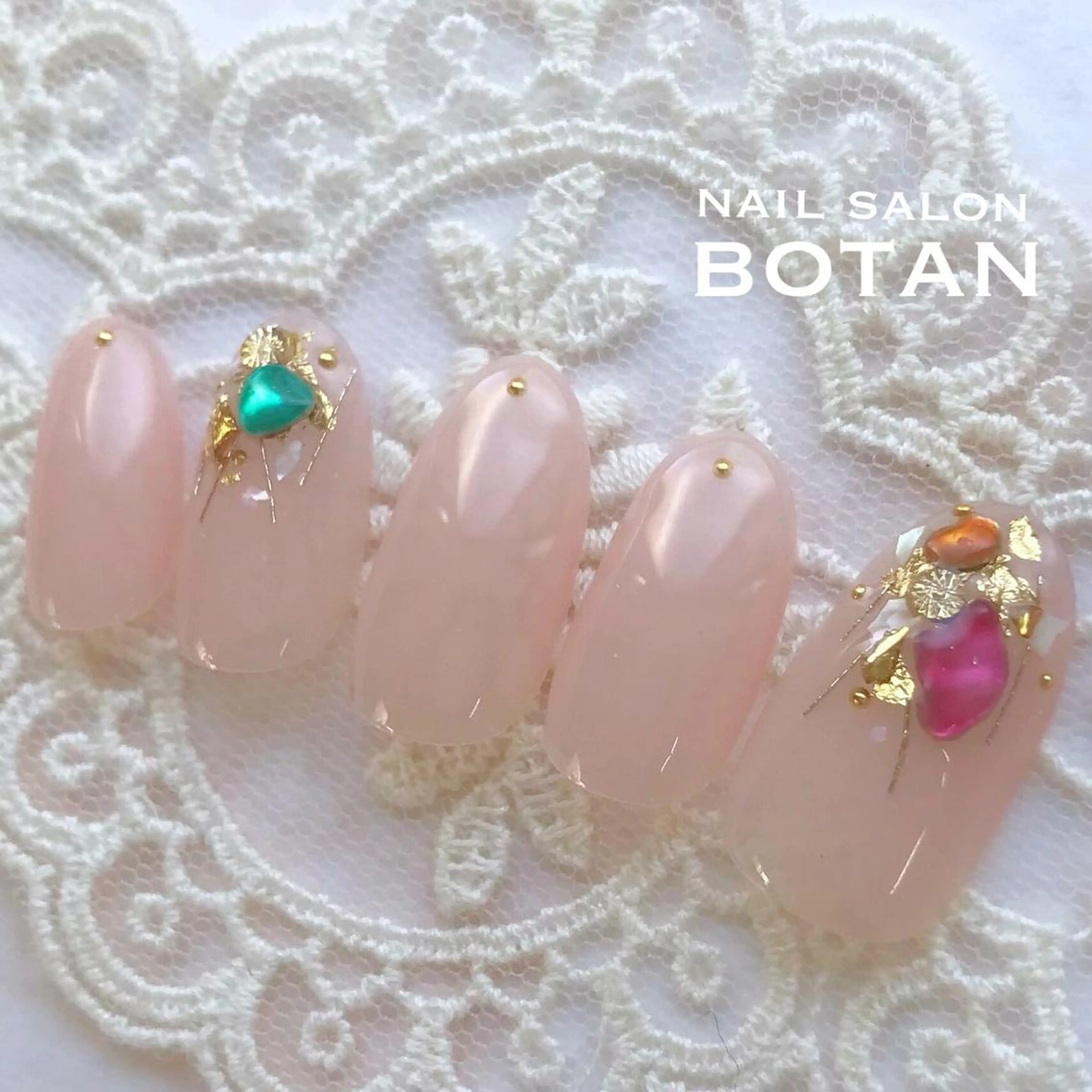 ネイル ハンドネイル NAIL SALON BOTANのネイルデザイン