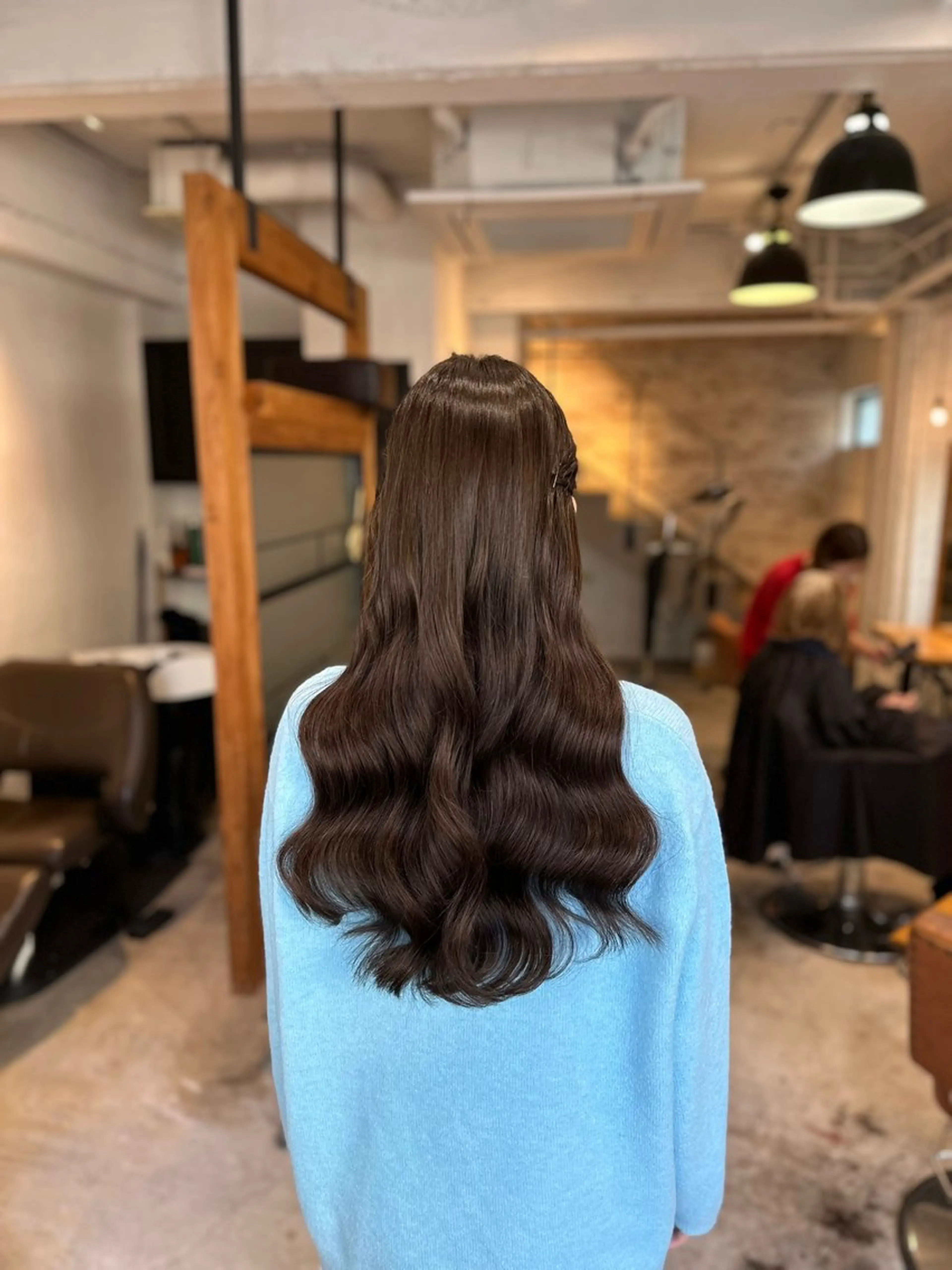 ロング カット ヘアカラー トリートメント PARIS hair salon所属・秋葉原　柏木絢汰 ✨当日予約okのヘアスタイル