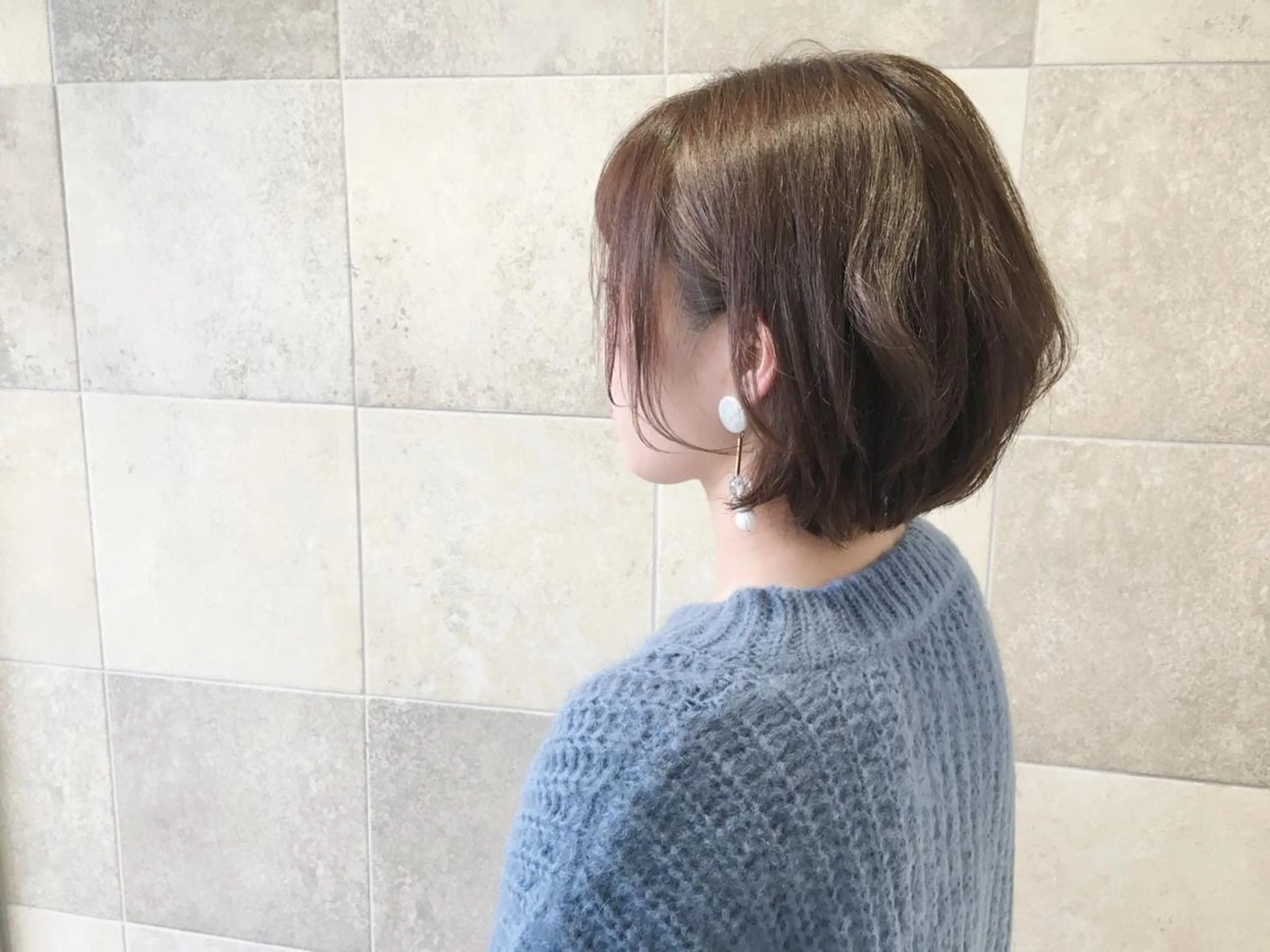 ミディアム カラー イルミナカラー カット ヘアカラー カット/メンズカット 藤田麻衣のヘアスタイル