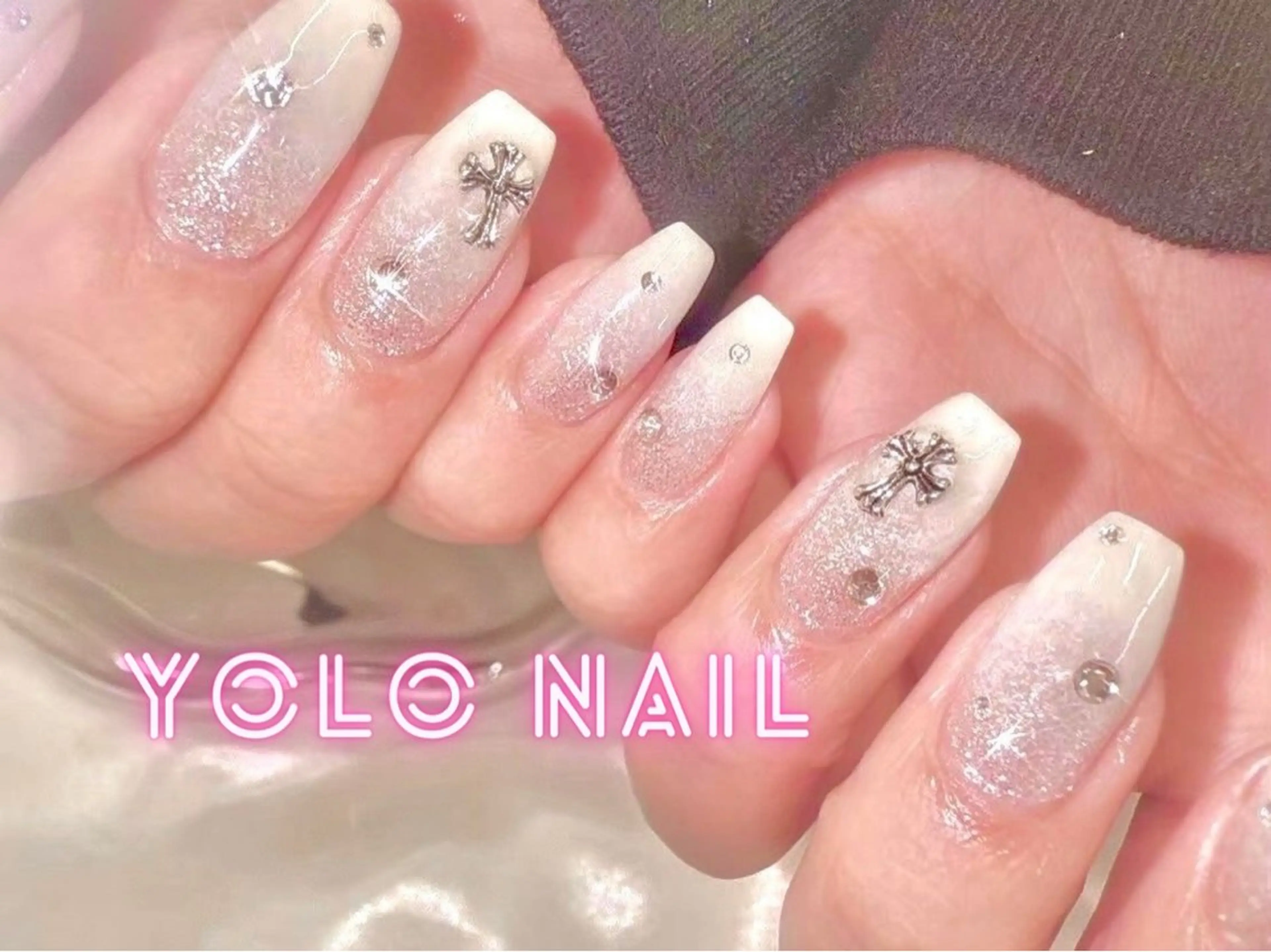 ネイル 持ち込み ハンドネイル YOLONAIL心斎橋店所属・田本 和音のネイルデザイン