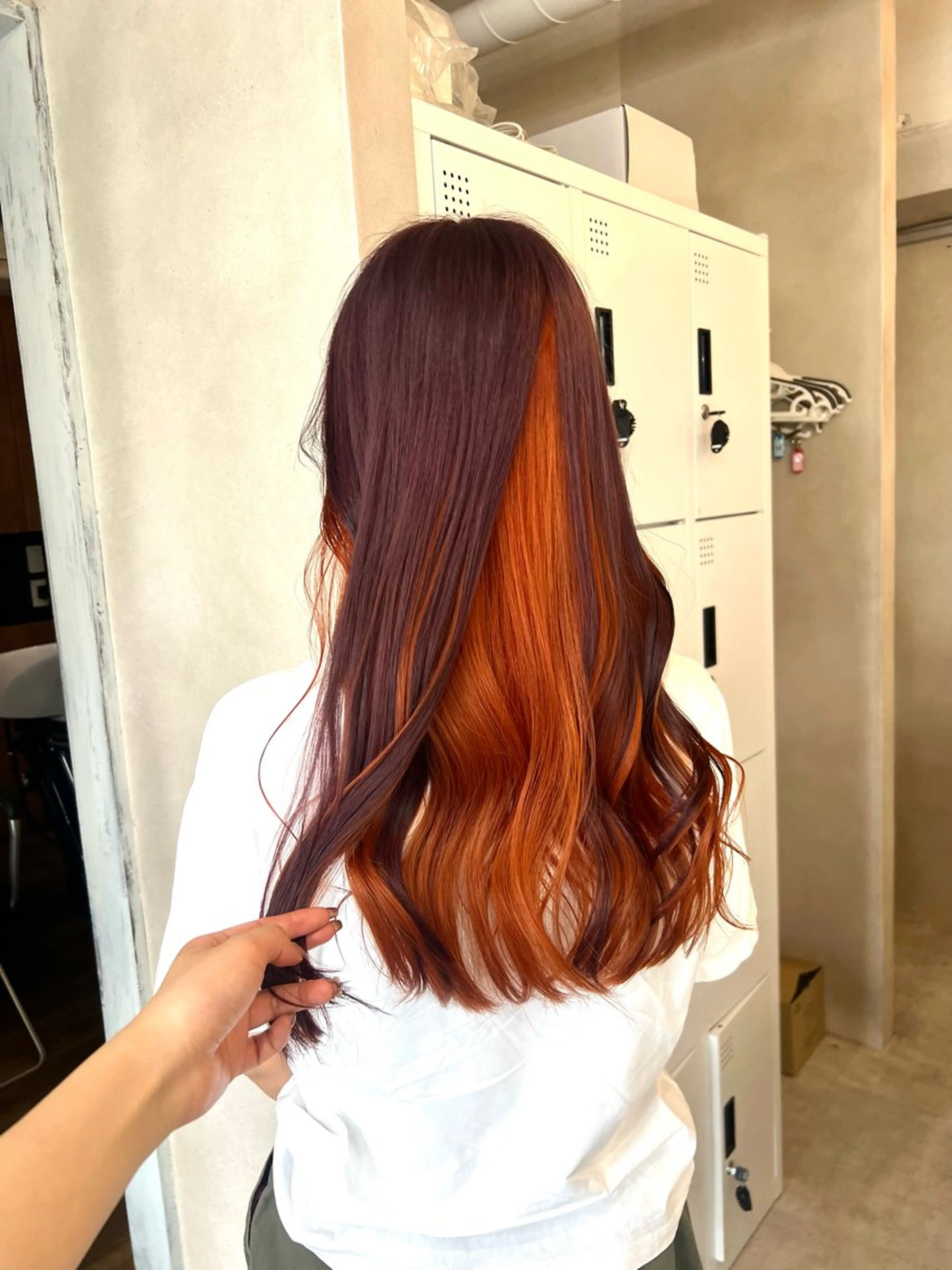 カラー ヘアカラー ブリーチカラー 🤎〰️Yuunaのヘアスタイル