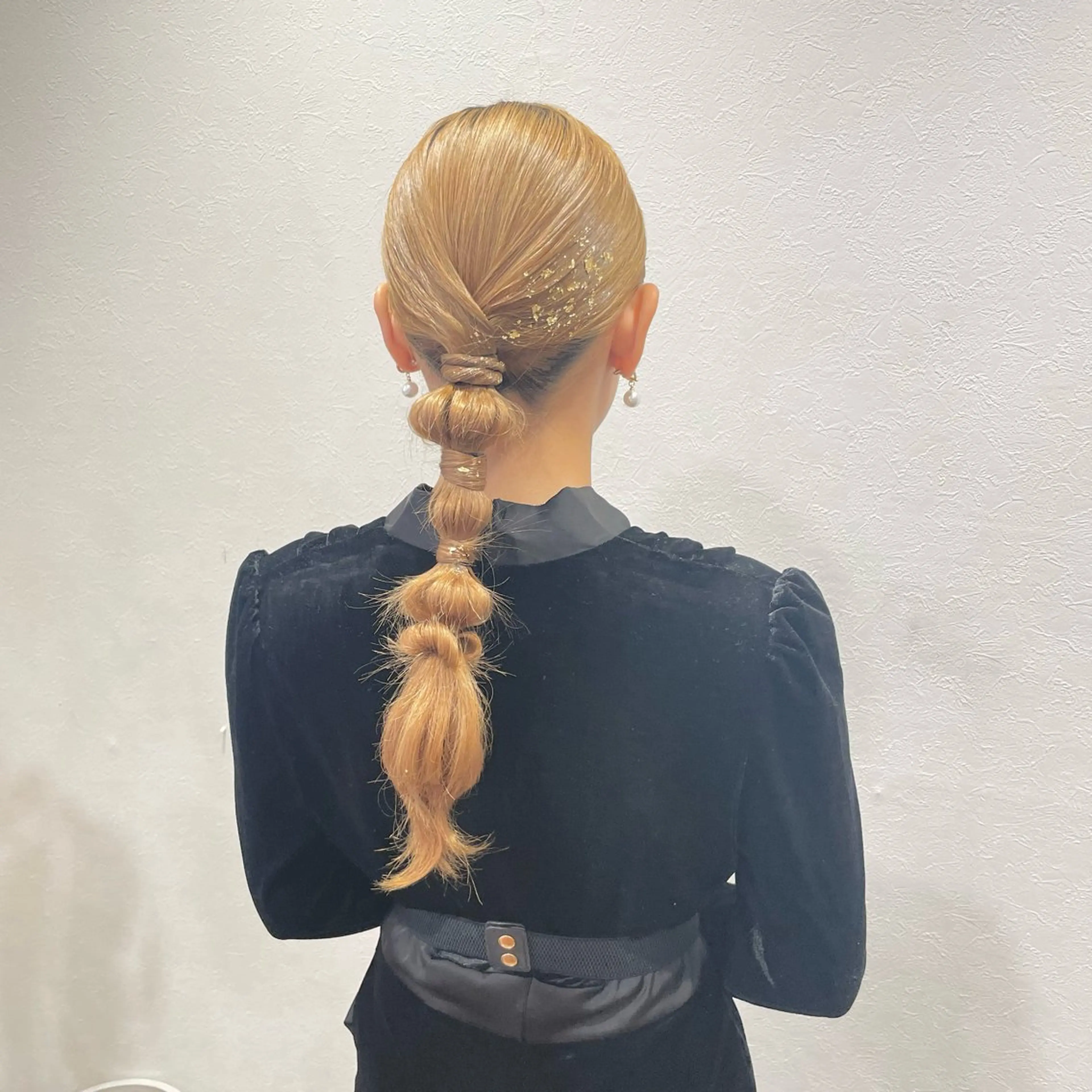 ヘアアレンジ アレンジ🎀ツヤ髪✨ 北野亜優実‪🌱‬のマツエク・マツパデザイン