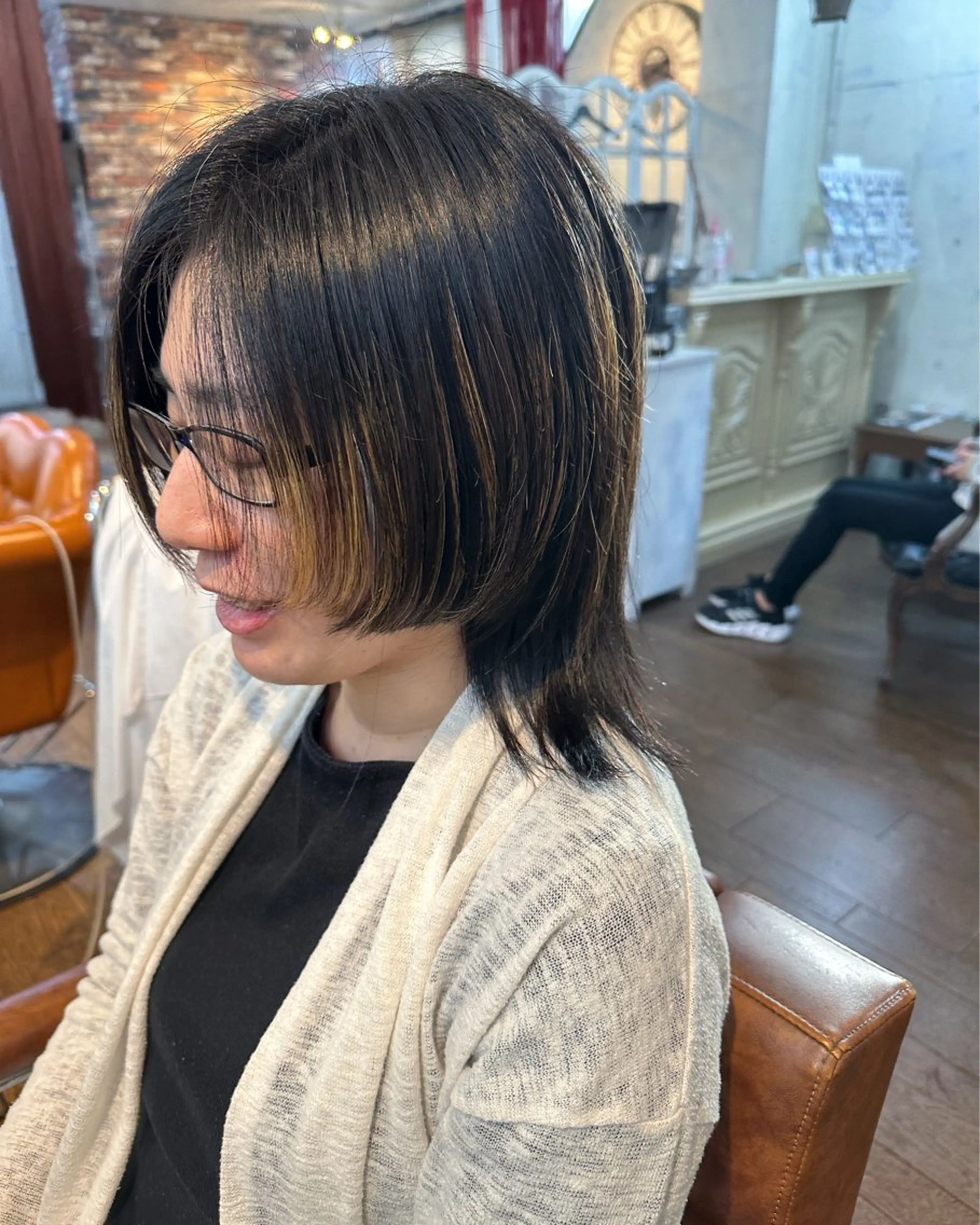 ミディアム カット corona hairdesign KAZUE MAEDA所属・マエダ　カズエ🫶 coronahairのヘアスタイル