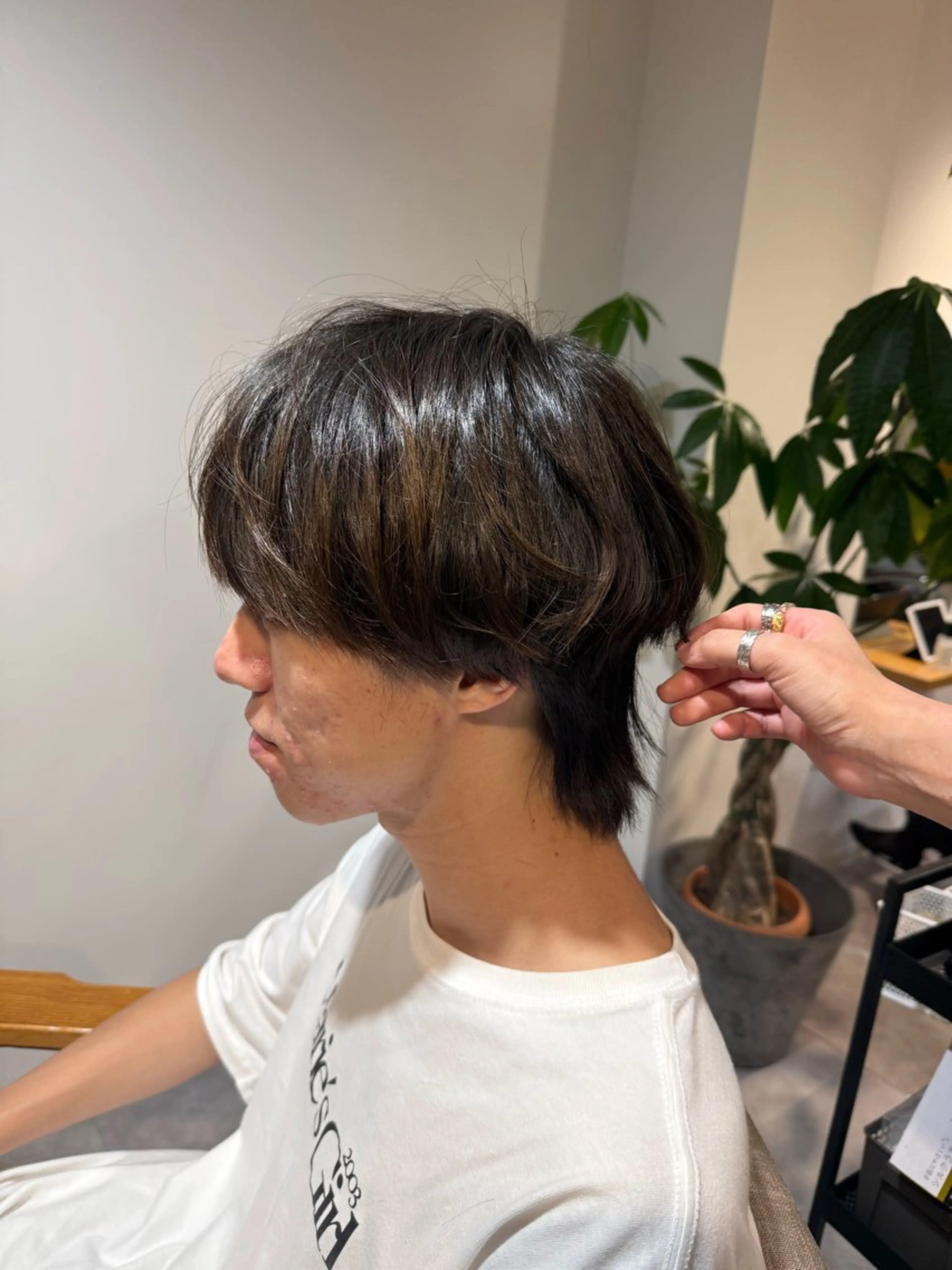 ショート ウルフカット さくらば ここのヘアスタイル