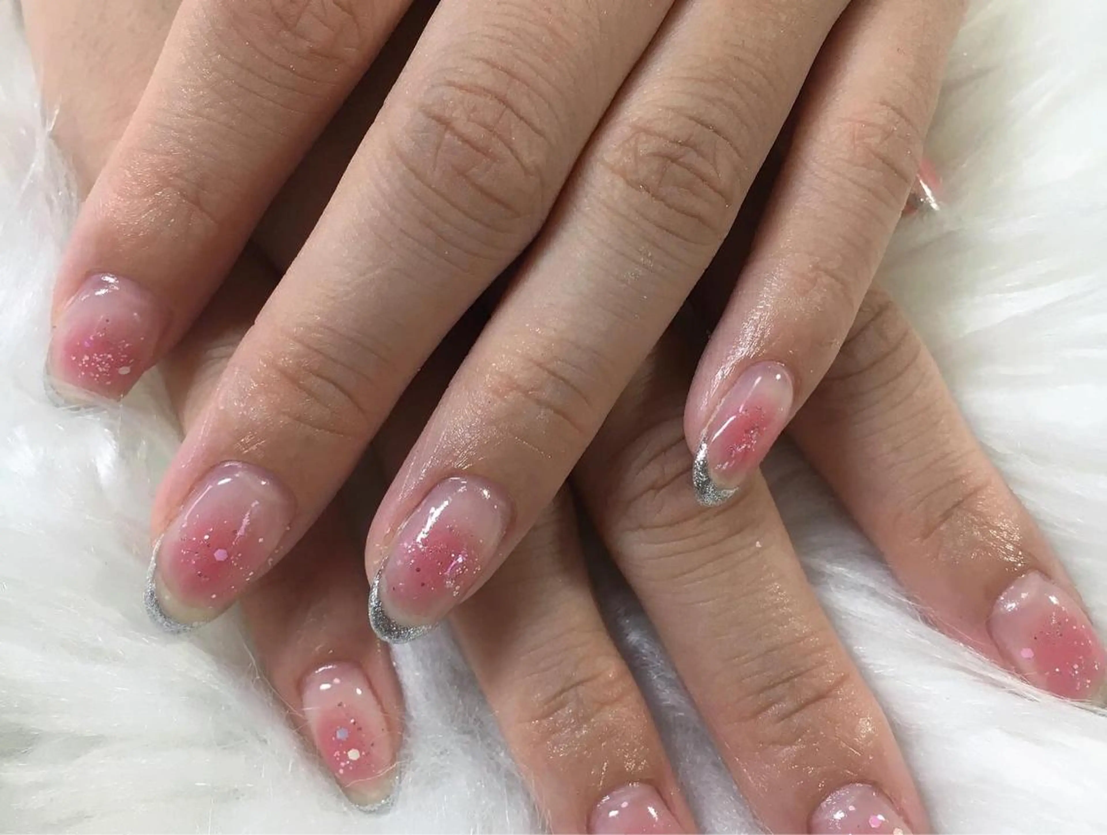 ネイル チークネイル フレンチネイル ハンドネイル フットネイル miwa ミワのネイルデザイン