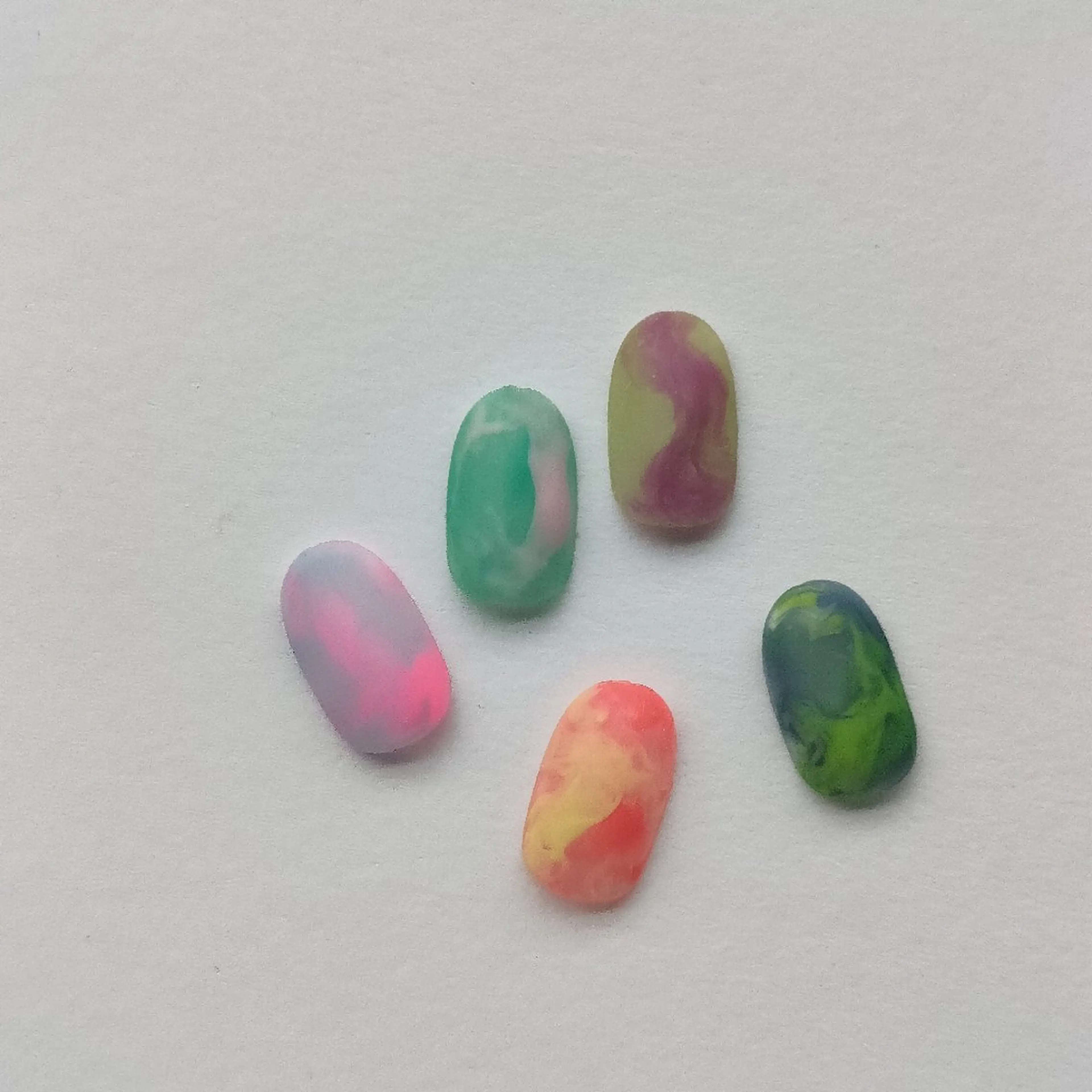 ネイル 大理石ネイル(マーブル) oir. nailsalonのネイルデザイン