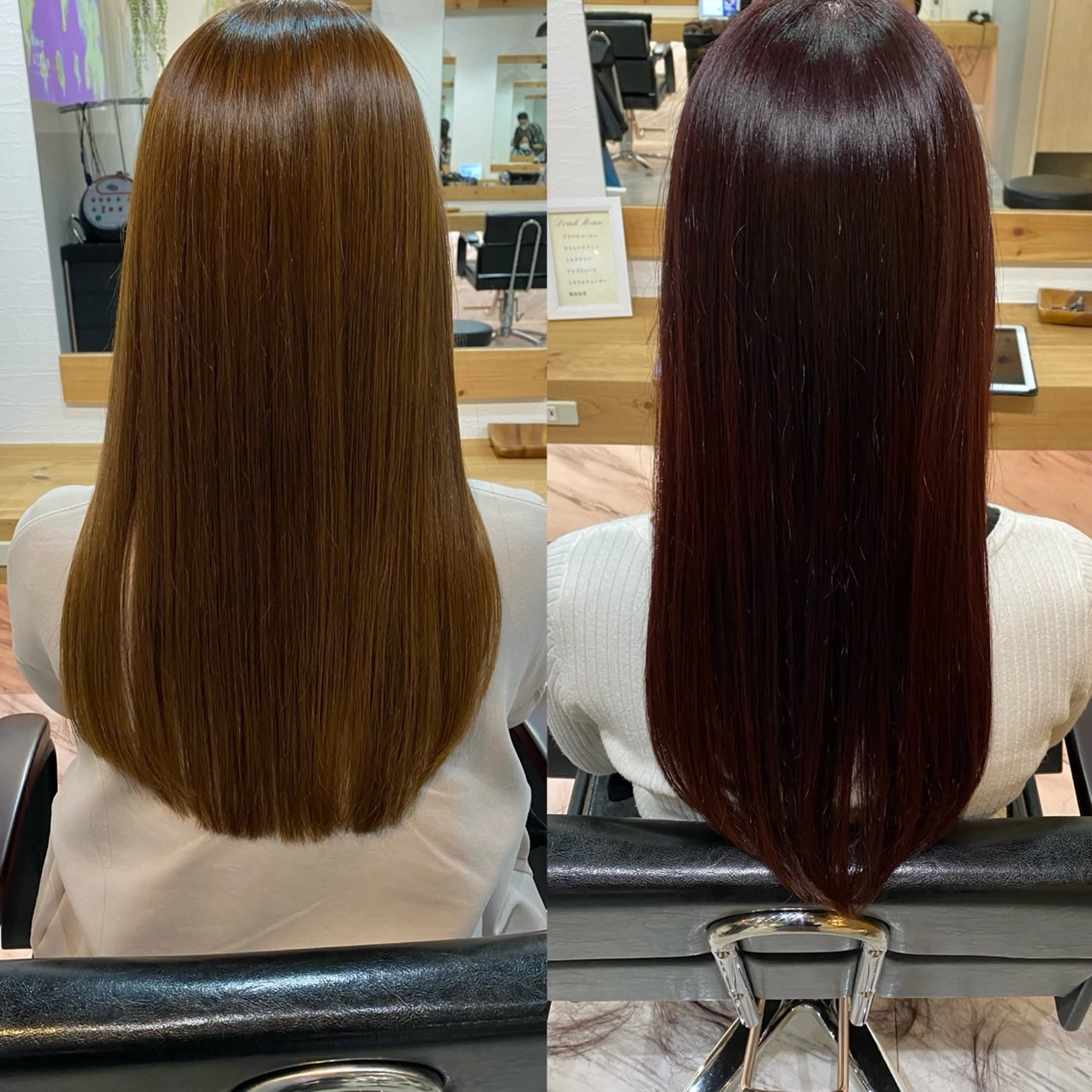 ロング カラー IwAsh二俣川所属・IwAsh✄﻿ アオイのヘアスタイル