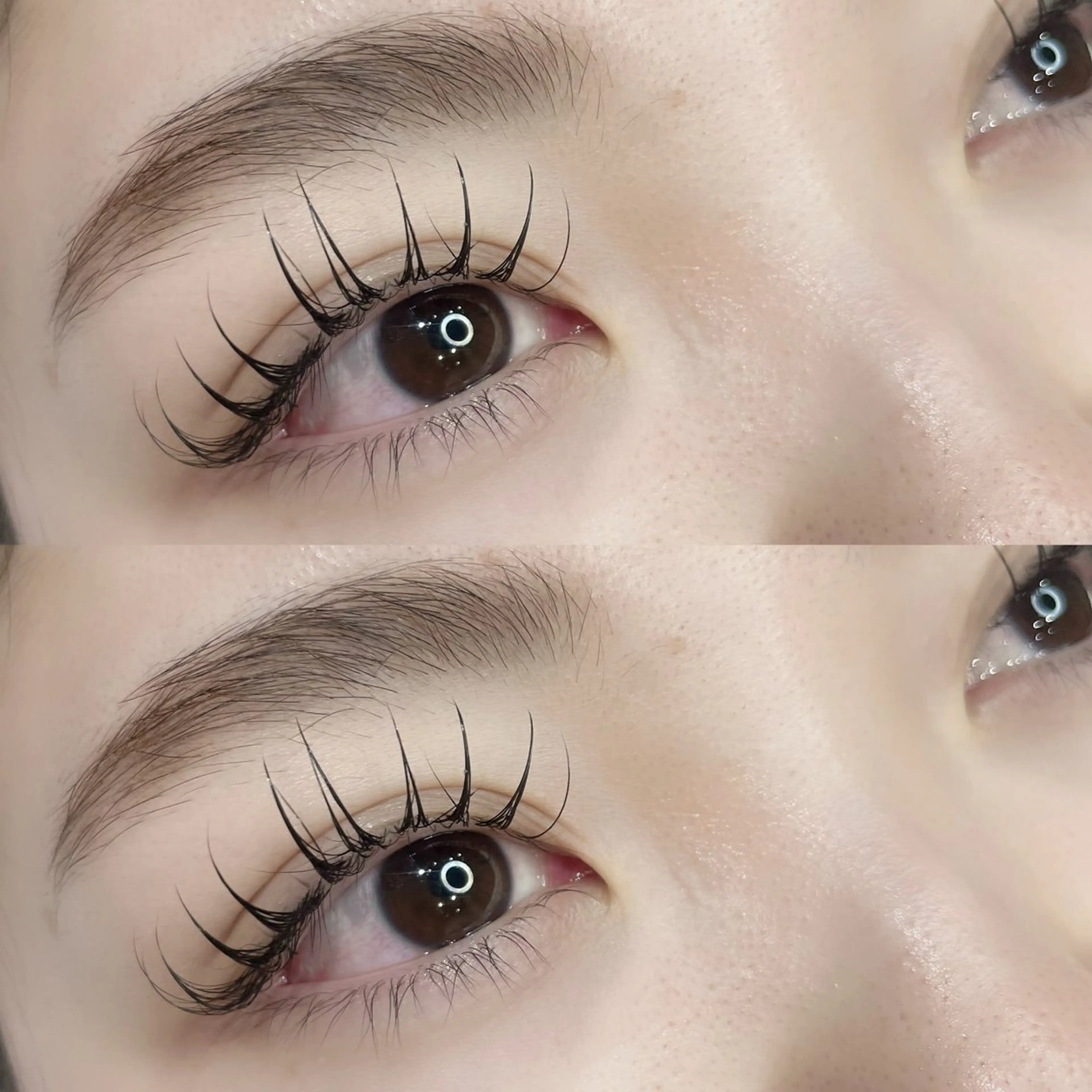 マツエク・マツパ 束感まつ毛 Dカール フラットラッシュ mary nail&eyelash 西大寺所属・mary eye 北浦のマツエク・マツパデザイン