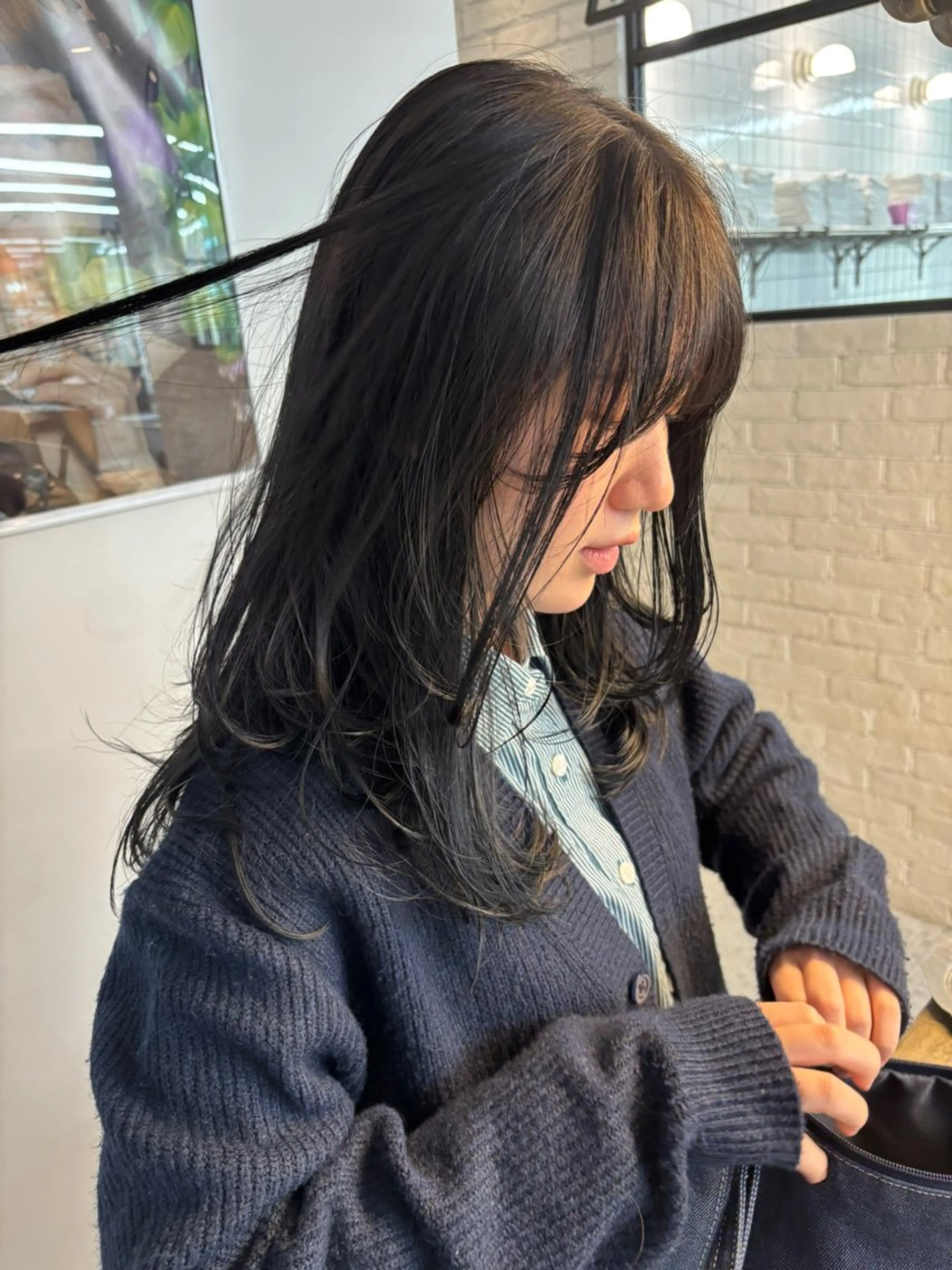 ロング カラー レイヤーカット ＆style所属・rikuto カット/パーマのヘアスタイル