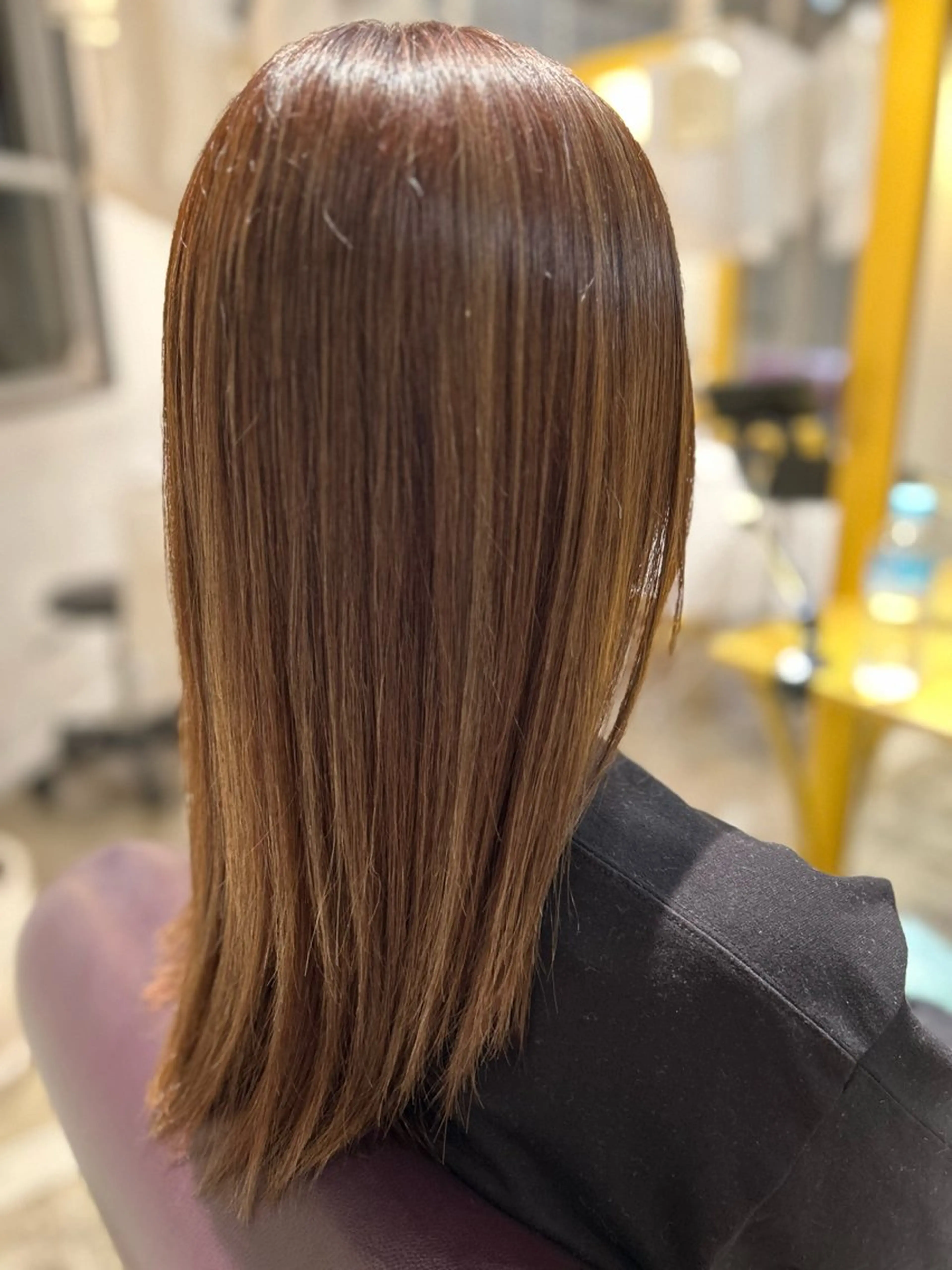 ロング カット 縮毛矯正 縮毛矯正／髪質改善 🌼mizukiのヘアスタイル