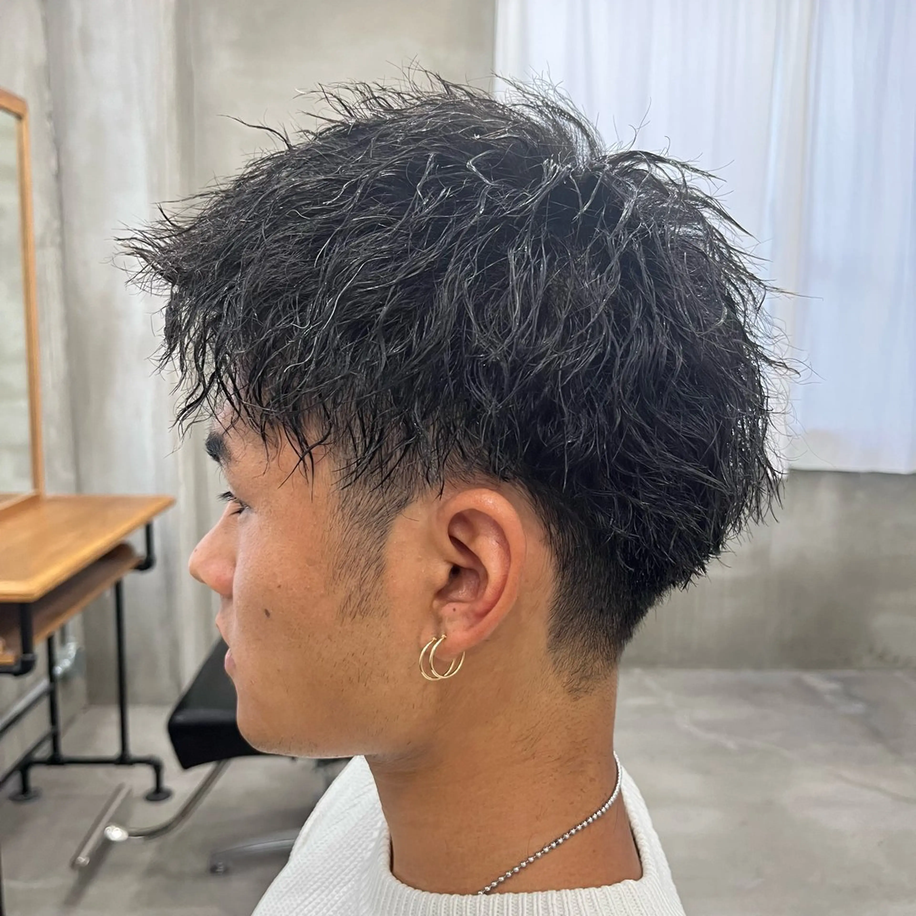 ショート パーマ メンズ メンズ満足度No.1 代表　北野拓海　蕨のヘアスタイル