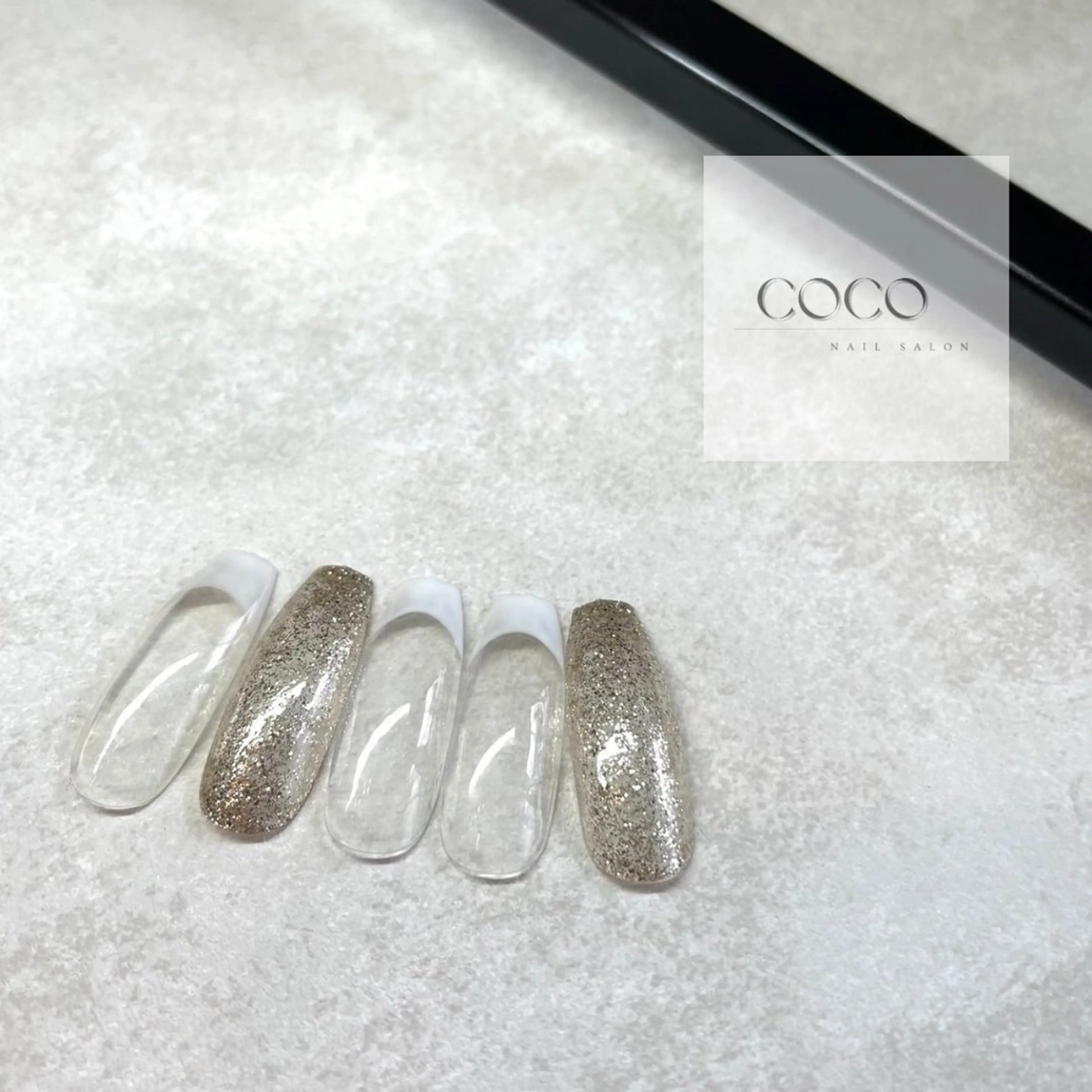 ネイル フレンチネイル ハンドネイル NAIL SALON COCOのネイルデザイン