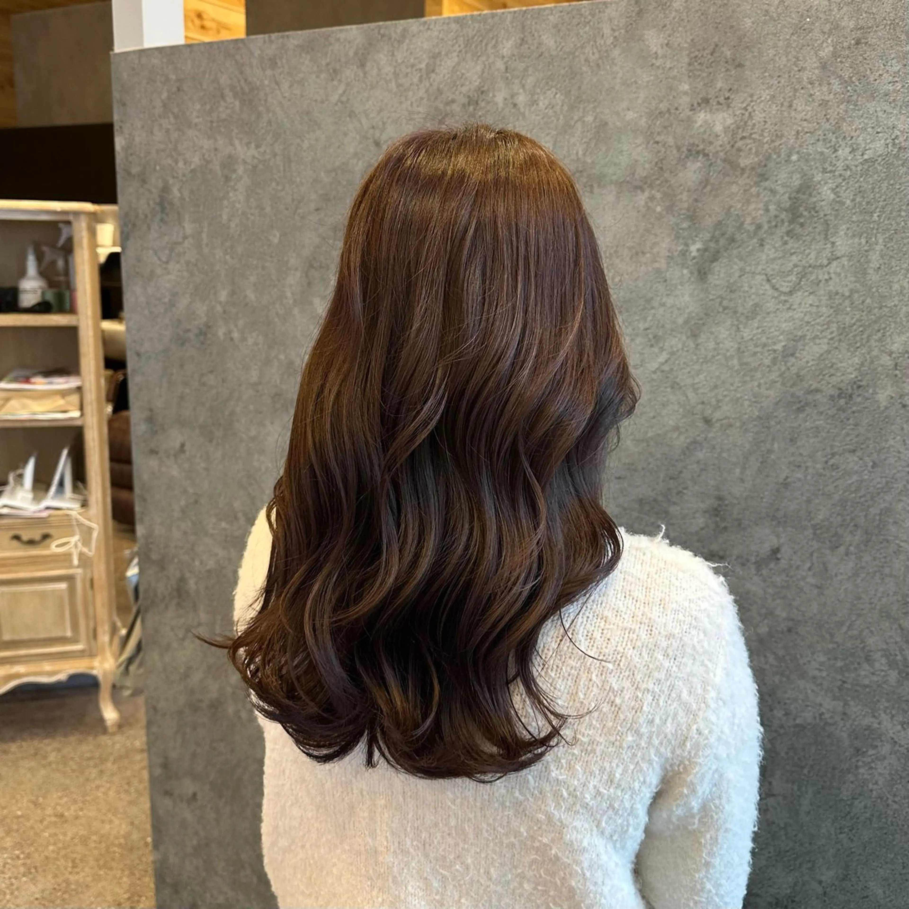 セミロング カラー Agu hair olive所属・伊藤 瑞紀のヘアスタイル