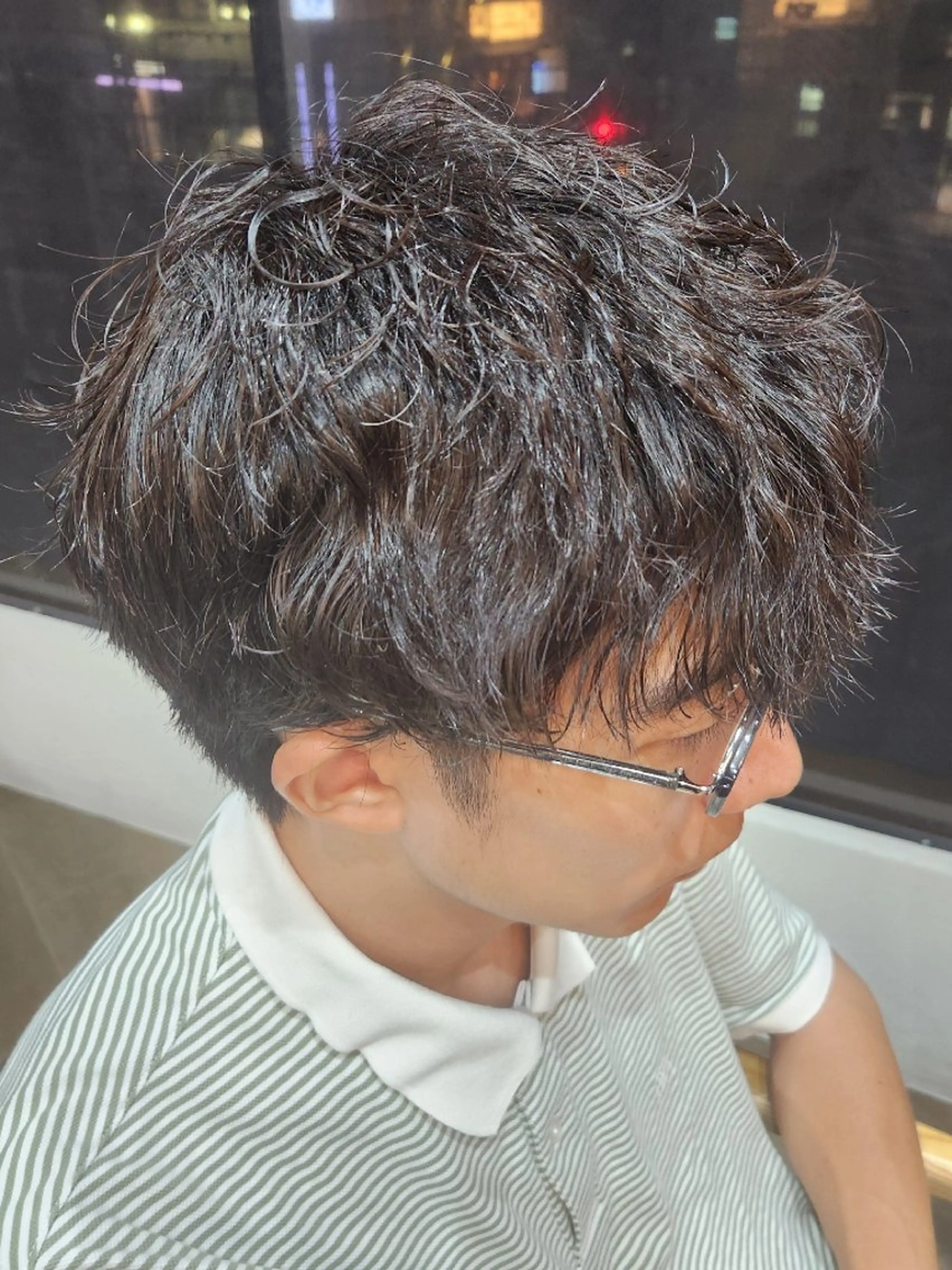 パーマ 🫟メンズパーマ地域 最安値🫟✂藤原のヘアスタイル