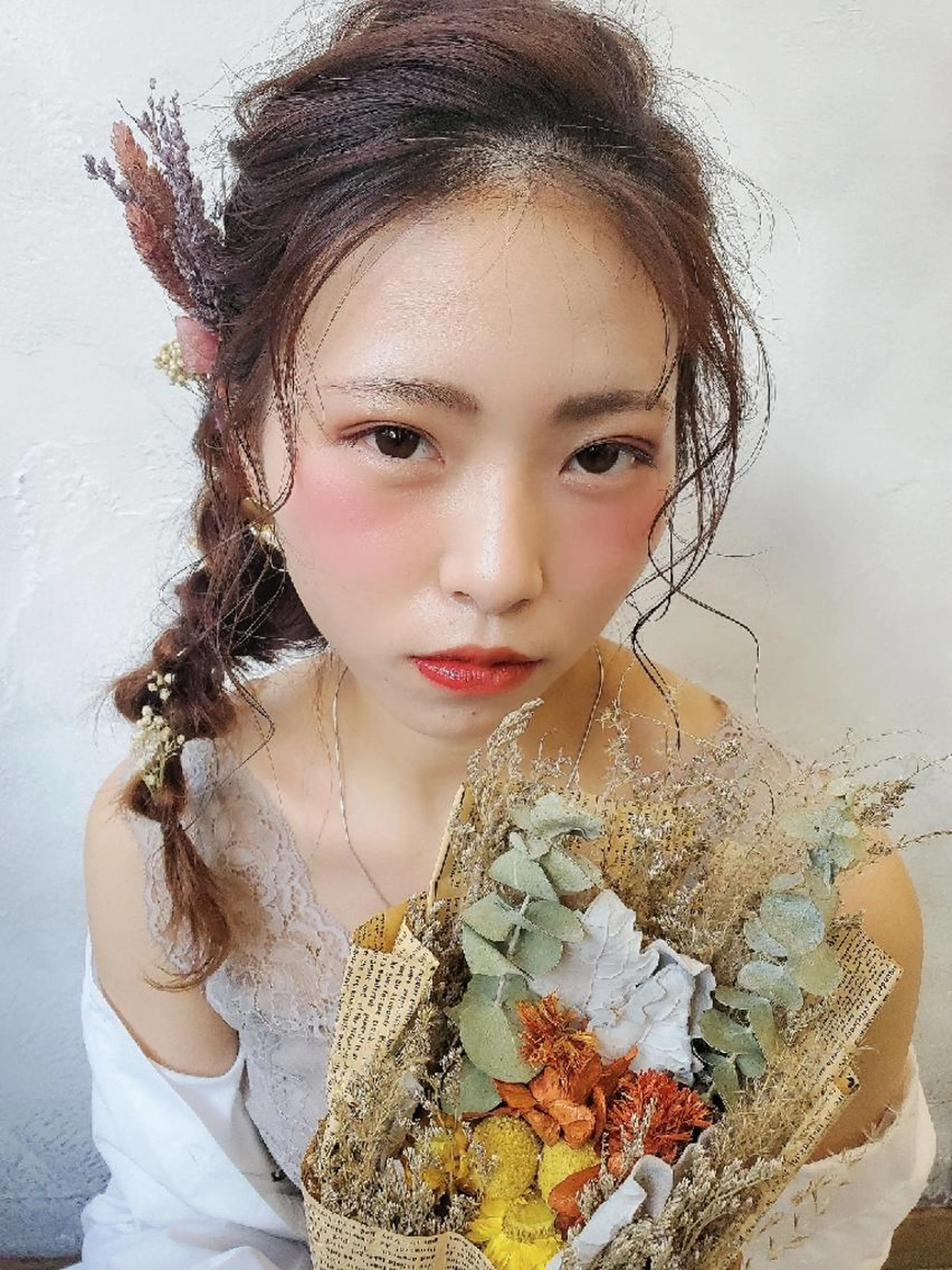 【結婚式参列】ヘアセットの写真
