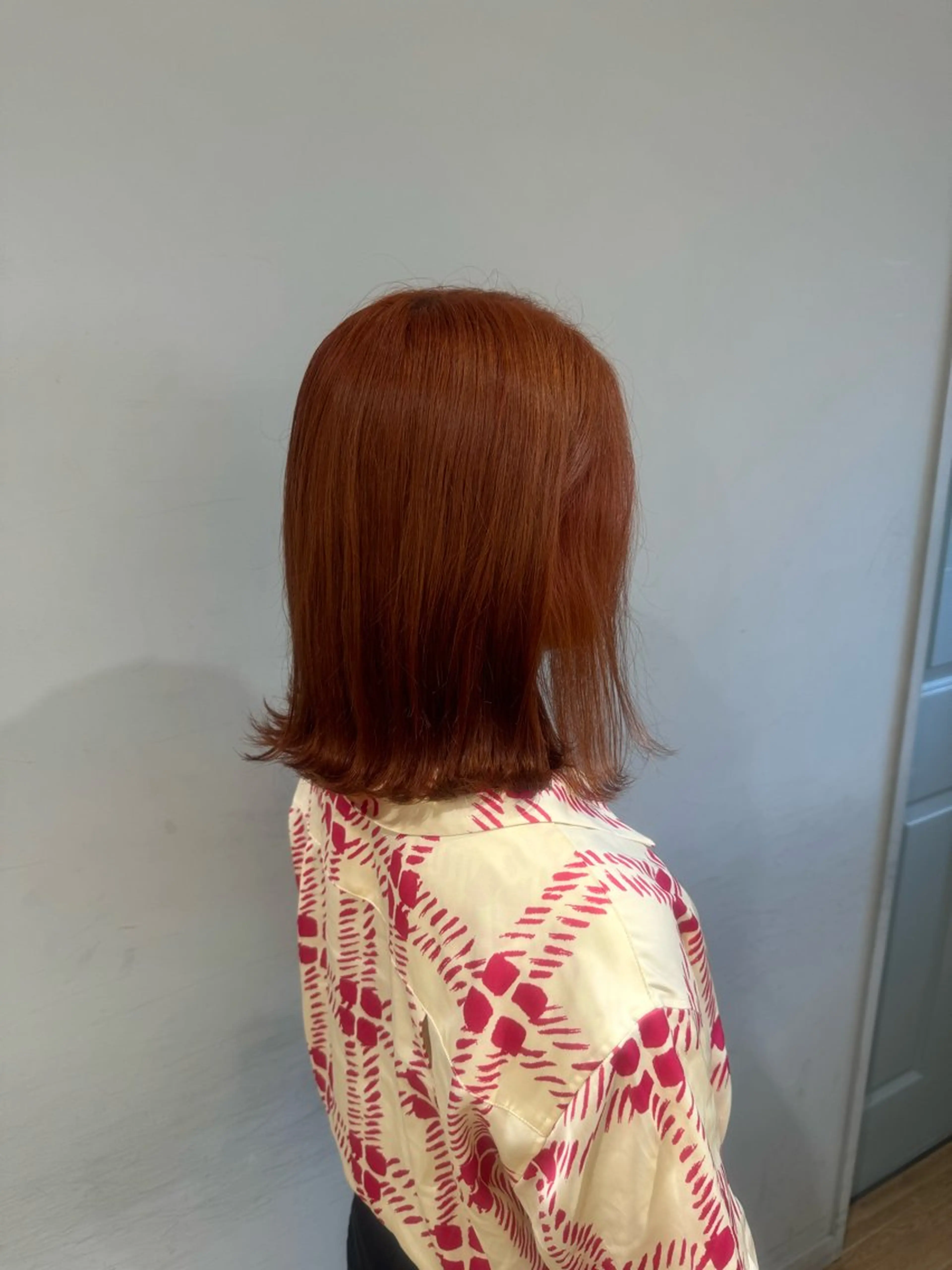 ミディアム カラー ブリーチ ブラウンカラー オレンジ オレンジブラウン ヘアカラー トリートメント 🍀ブリーチ/艶カラ ー🍀 コイケのヘアスタイル