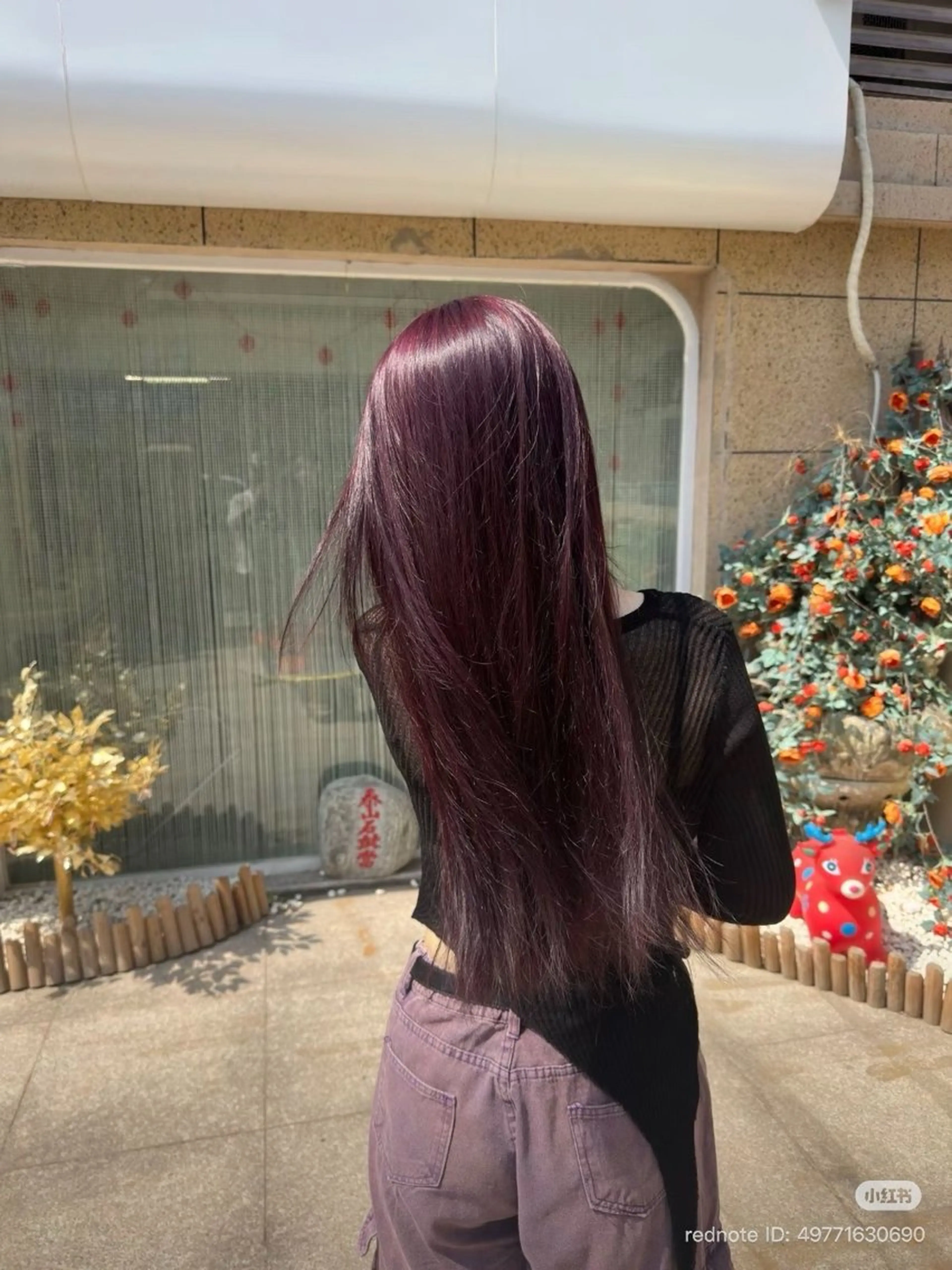 ロング カラー Wixy mimi所属・Miu🐰/栄/艶髪 名古屋/ピンク髪のヘアスタイル