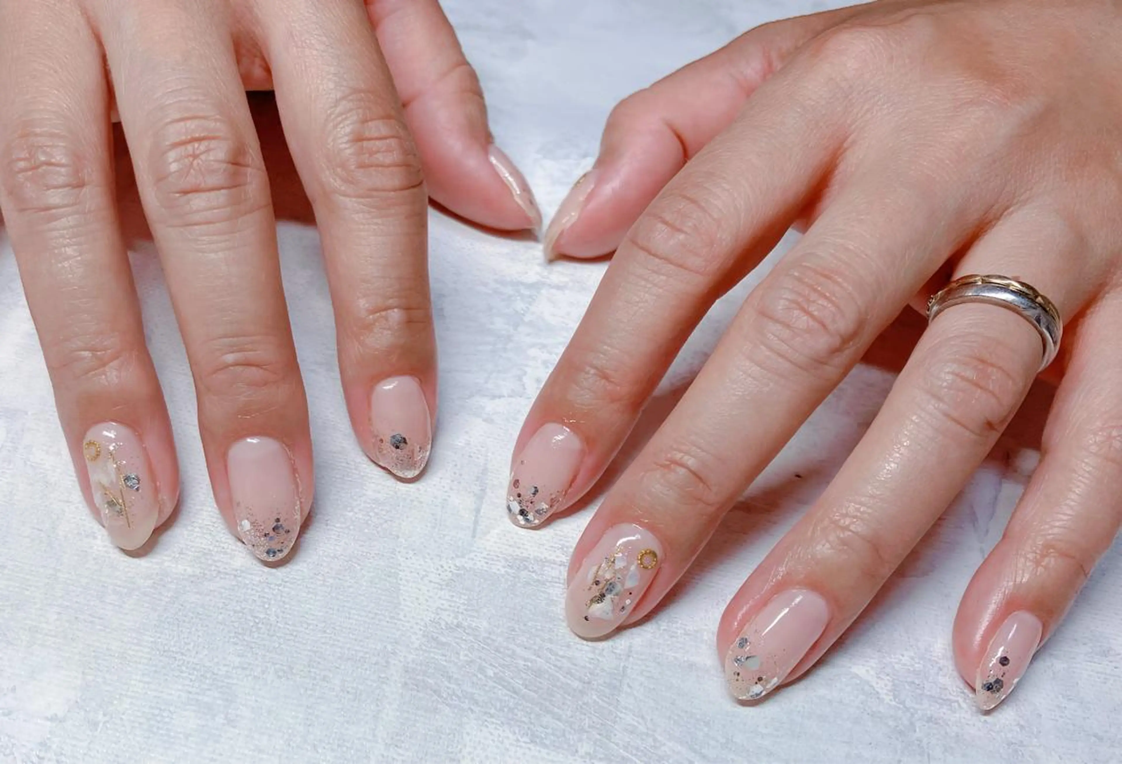 ネイル キラキラネイル ラメ(グリッター) COCO Nail　光が丘駅近のネイルデザイン