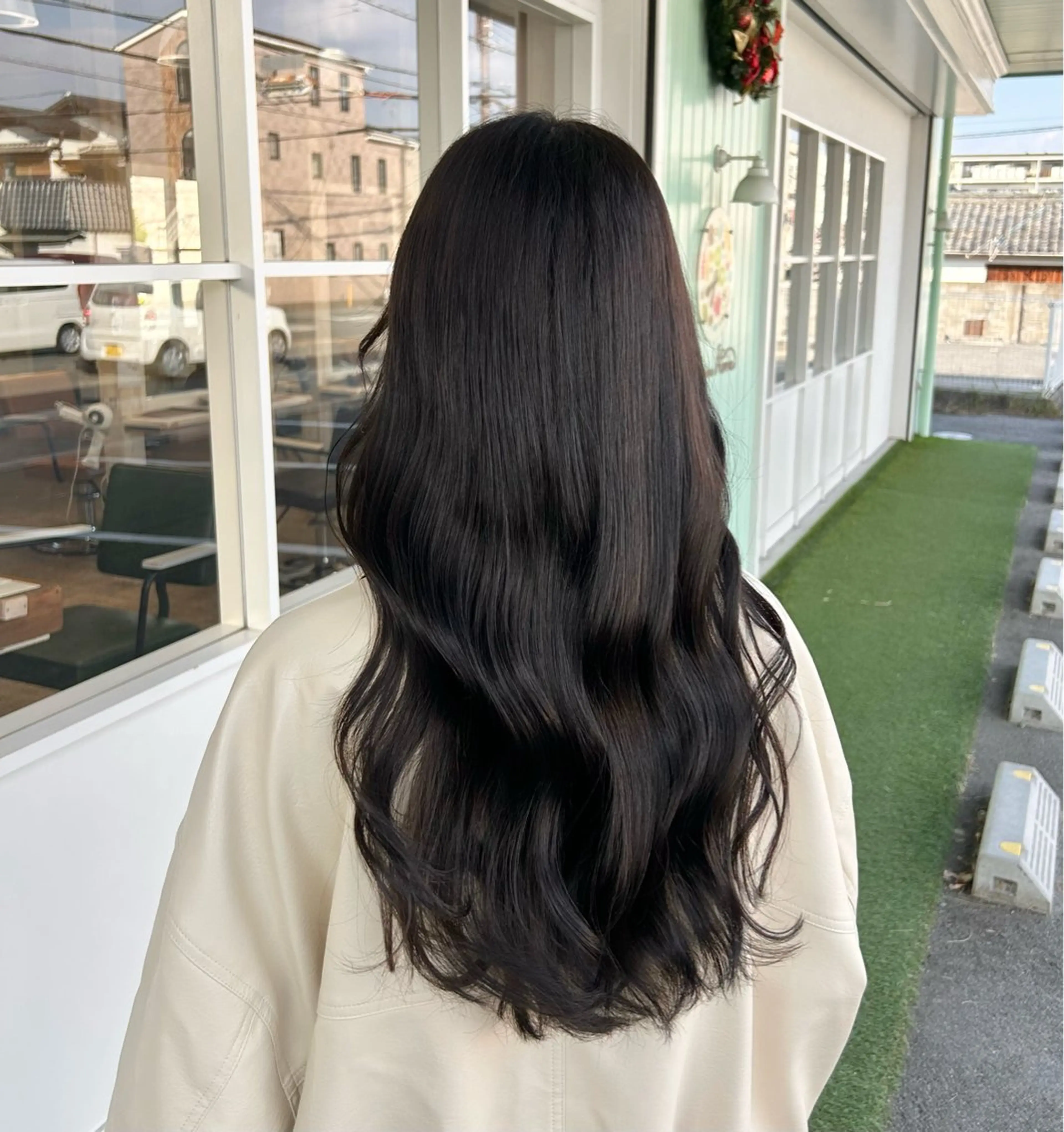 カラー オリーブカラー 🎀chacha blanc佐藤🎀のヘアスタイル