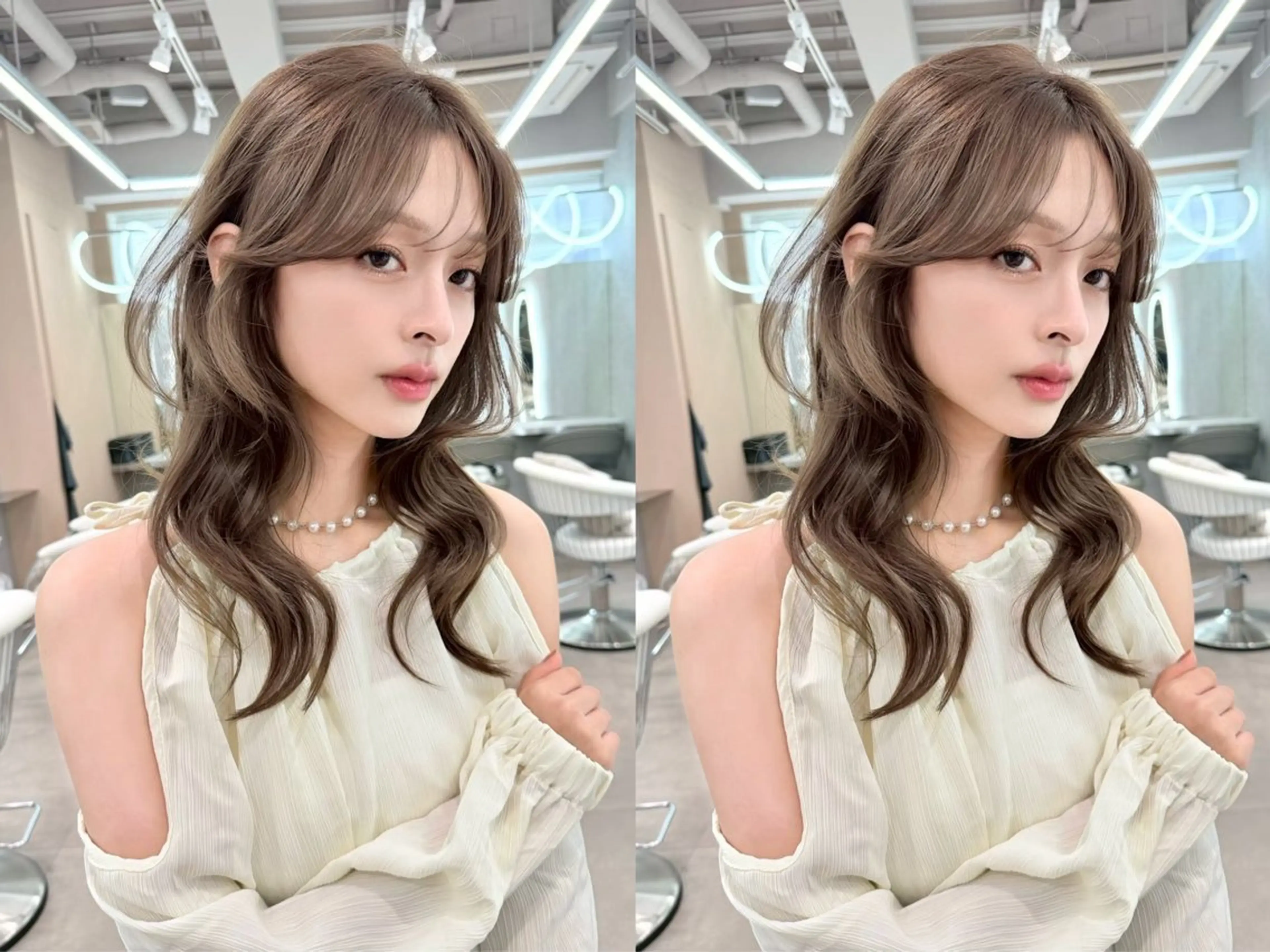 セミロング 大宮/透明感カラー 🍒古川 美涼のヘアスタイル