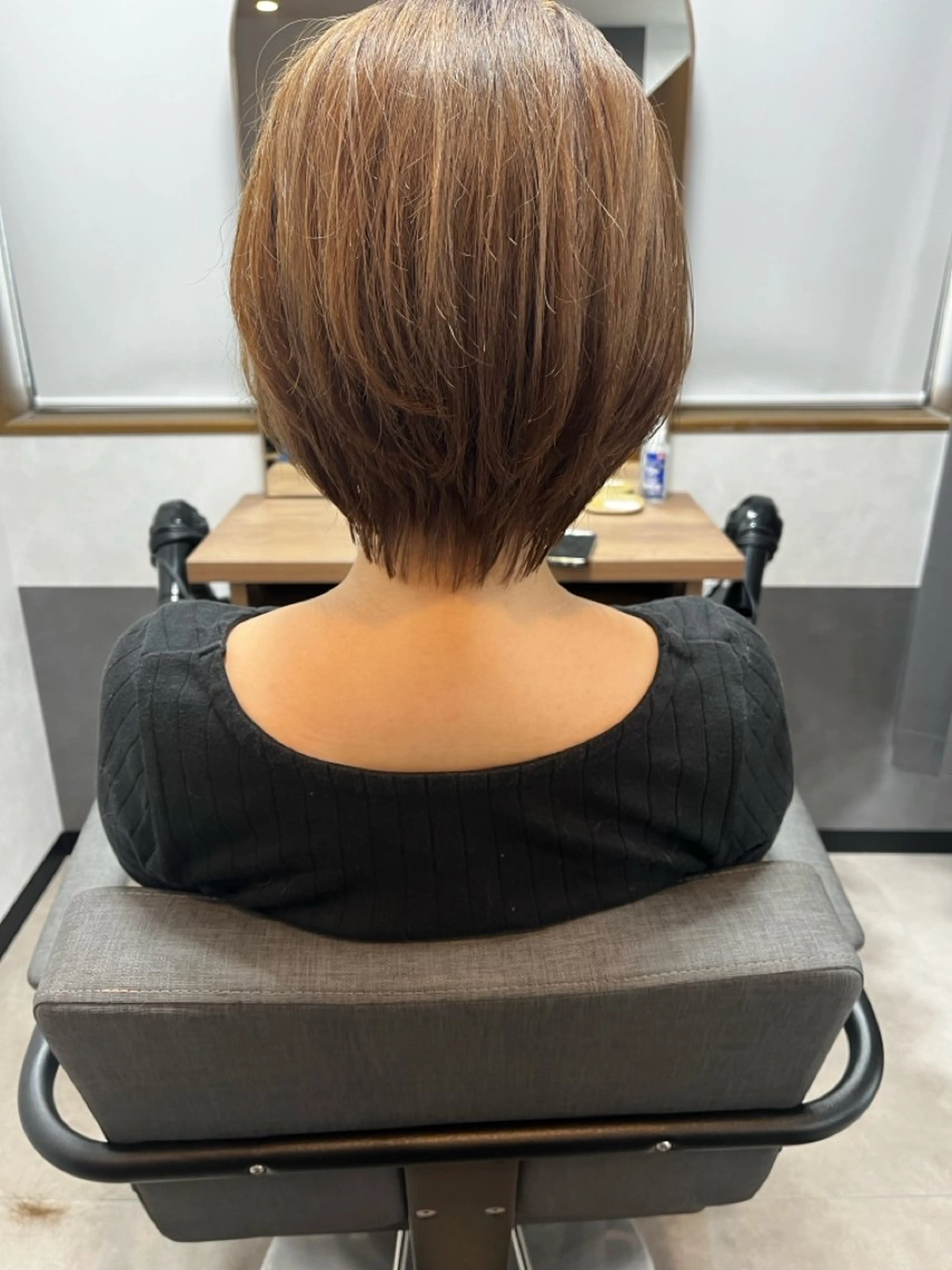 メンズカット＋メンズカラーの写真