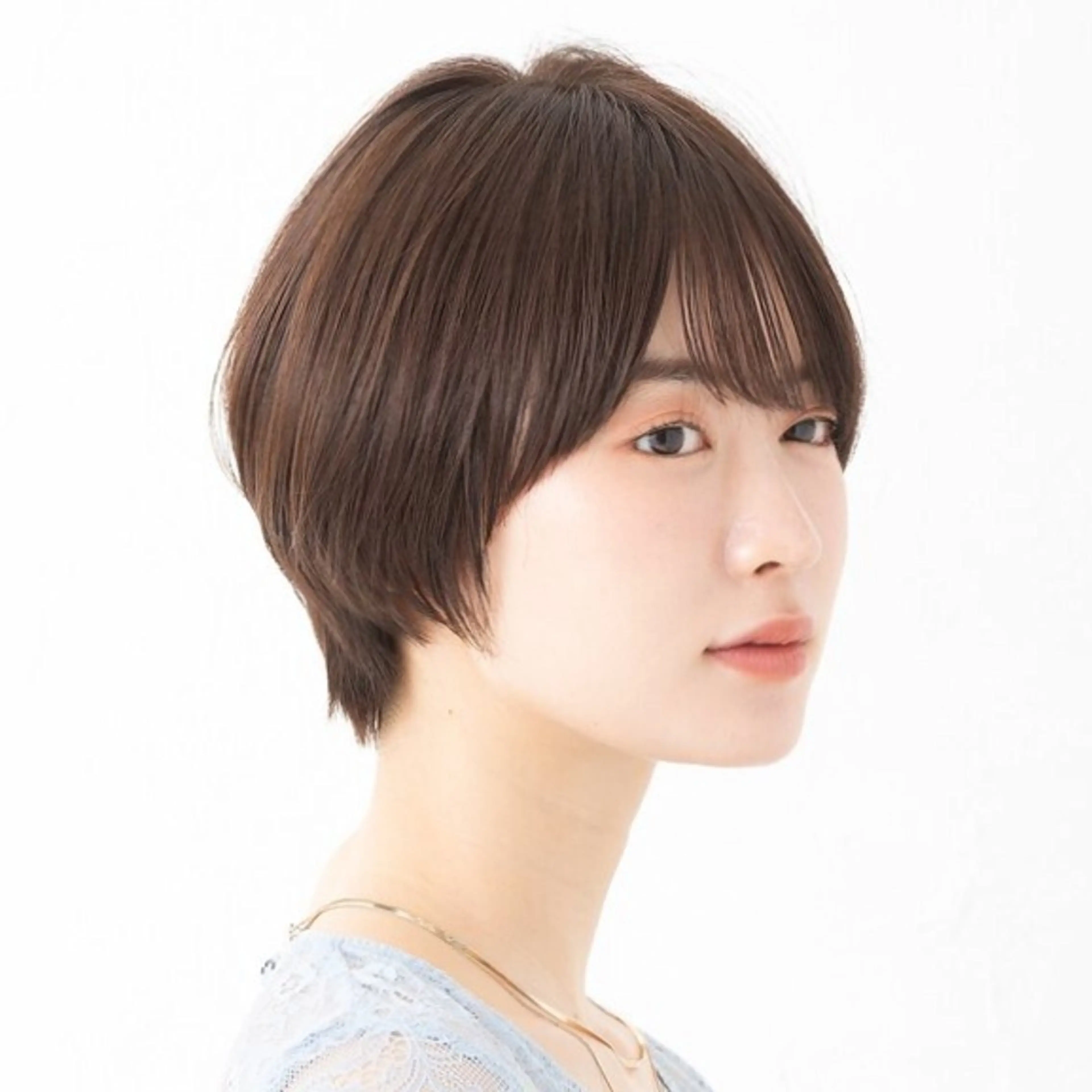 ショート カラー 丸みショート ショートヘア 小顔カット カット ヘアカラー トリートメント 自由が丘×似合わせ ディレクター枦山大将のヘアスタイル