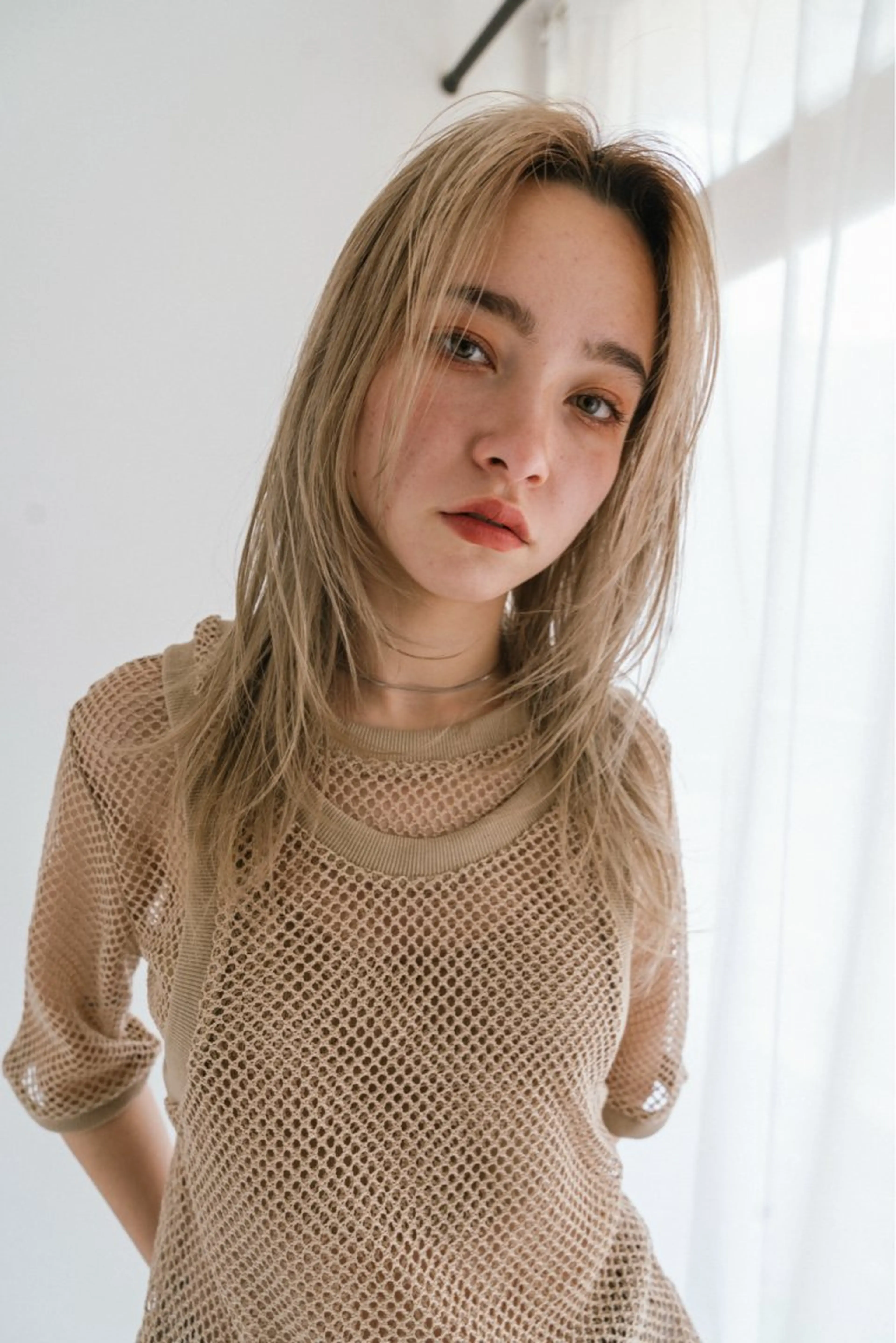 ロング カラー anri🤍🎀 艶カラーのヘアスタイル