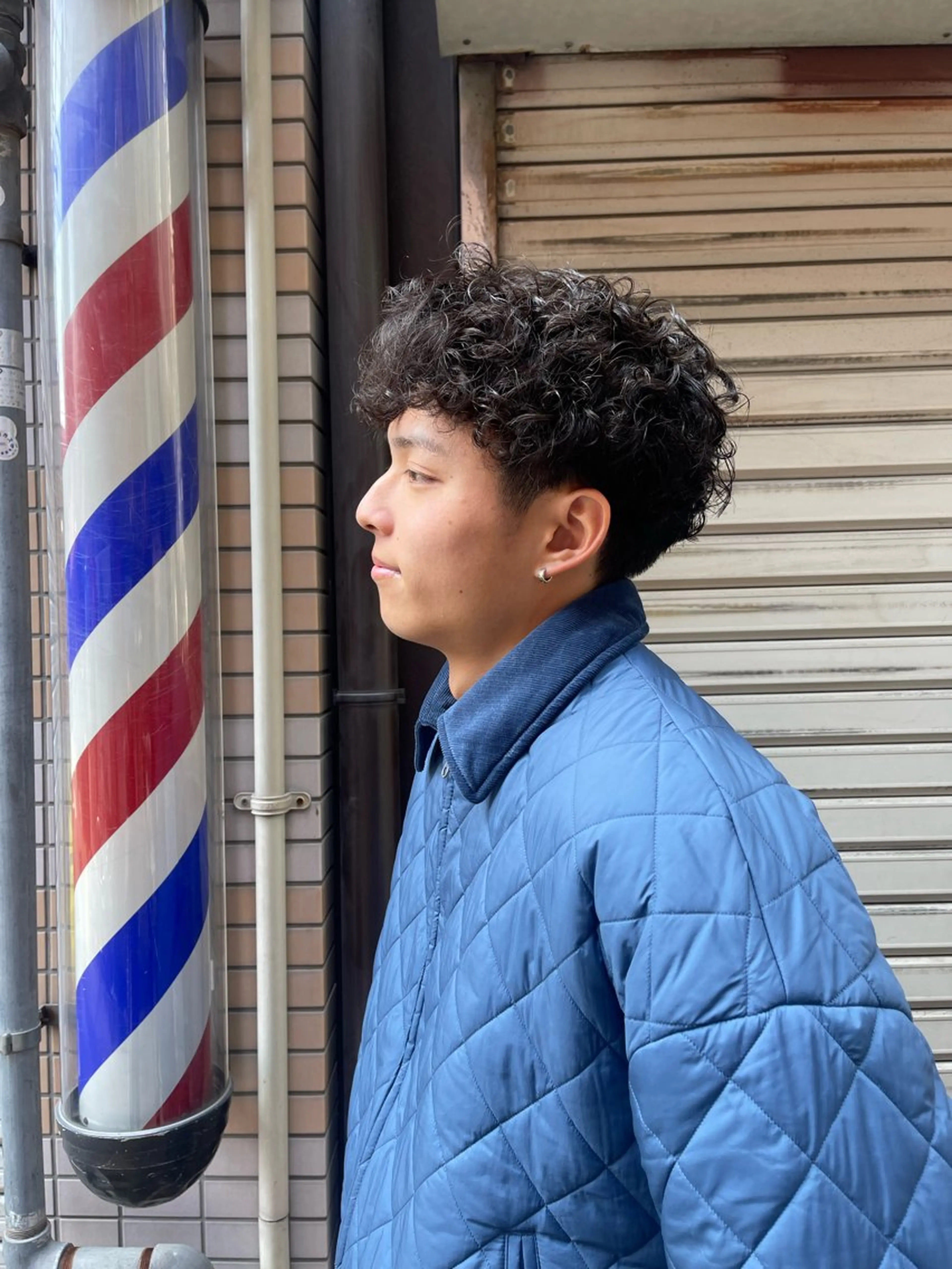 パーマ メンズ 🌈ショート/ウルフ 🌈モアのヘアスタイル