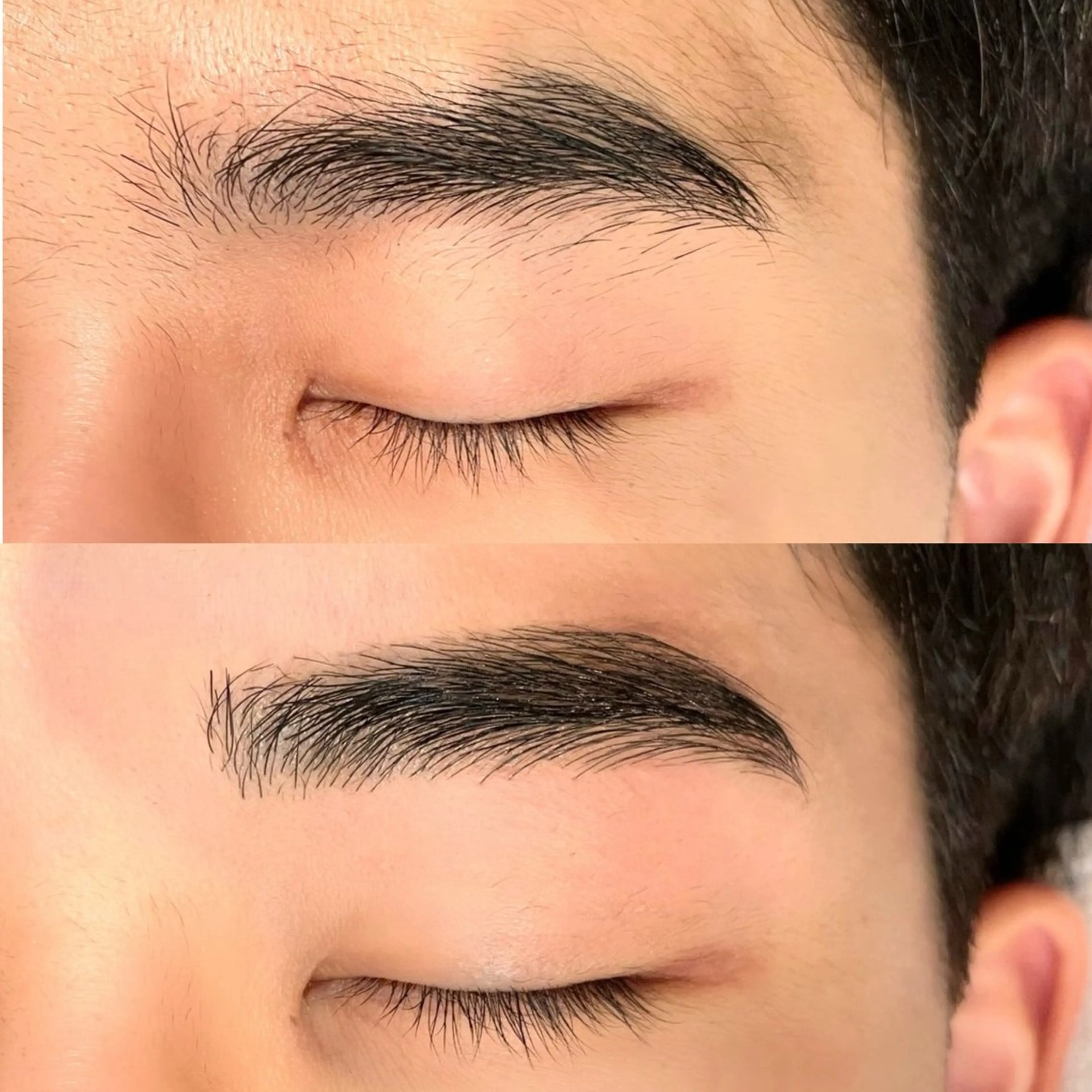 美眉ワックス脱毛(WAX脱毛+メイク仕上げ)メンズもOKの写真