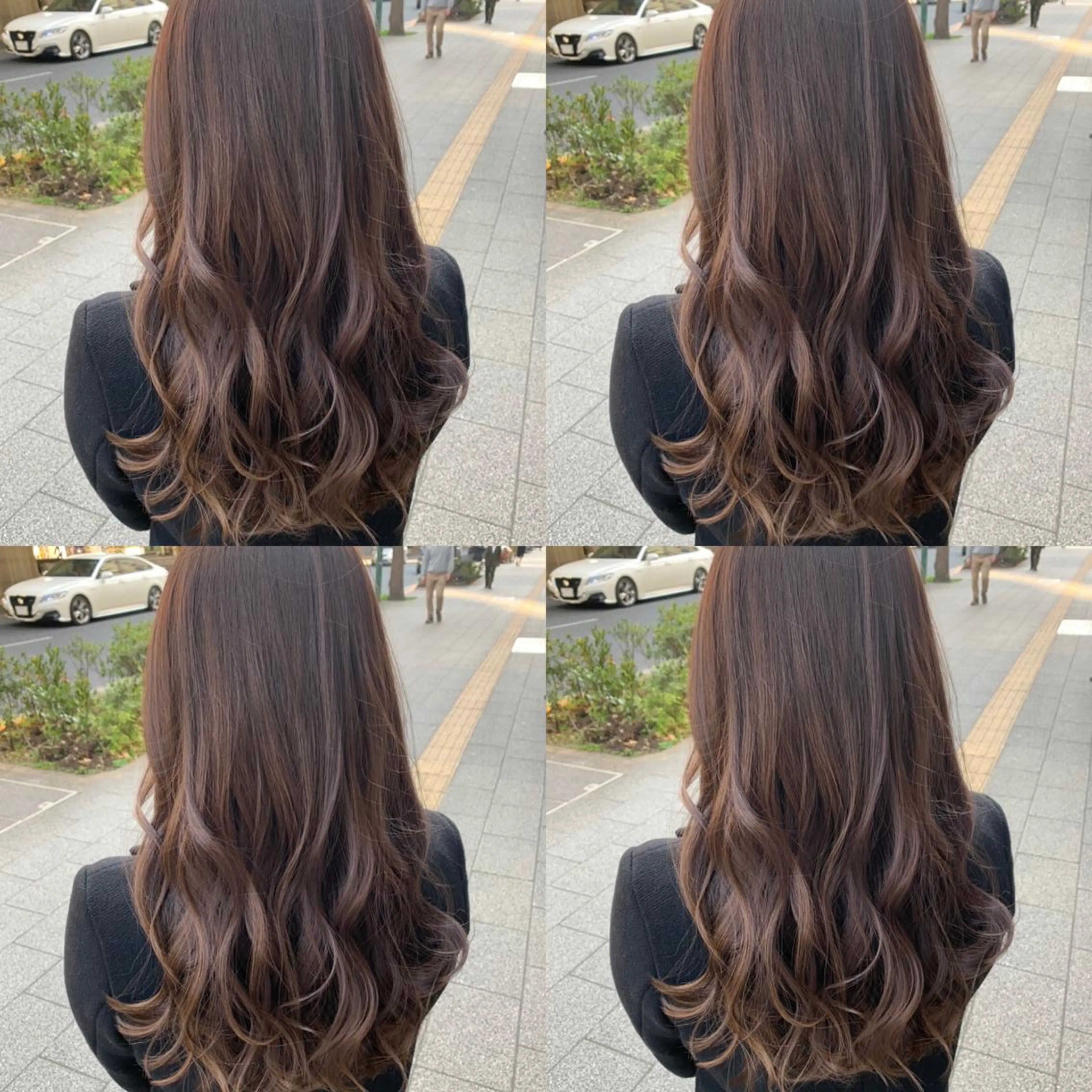 セミロング ✨髪質改善✖︎韓国 レイヤー✨ナカムラのヘアスタイル