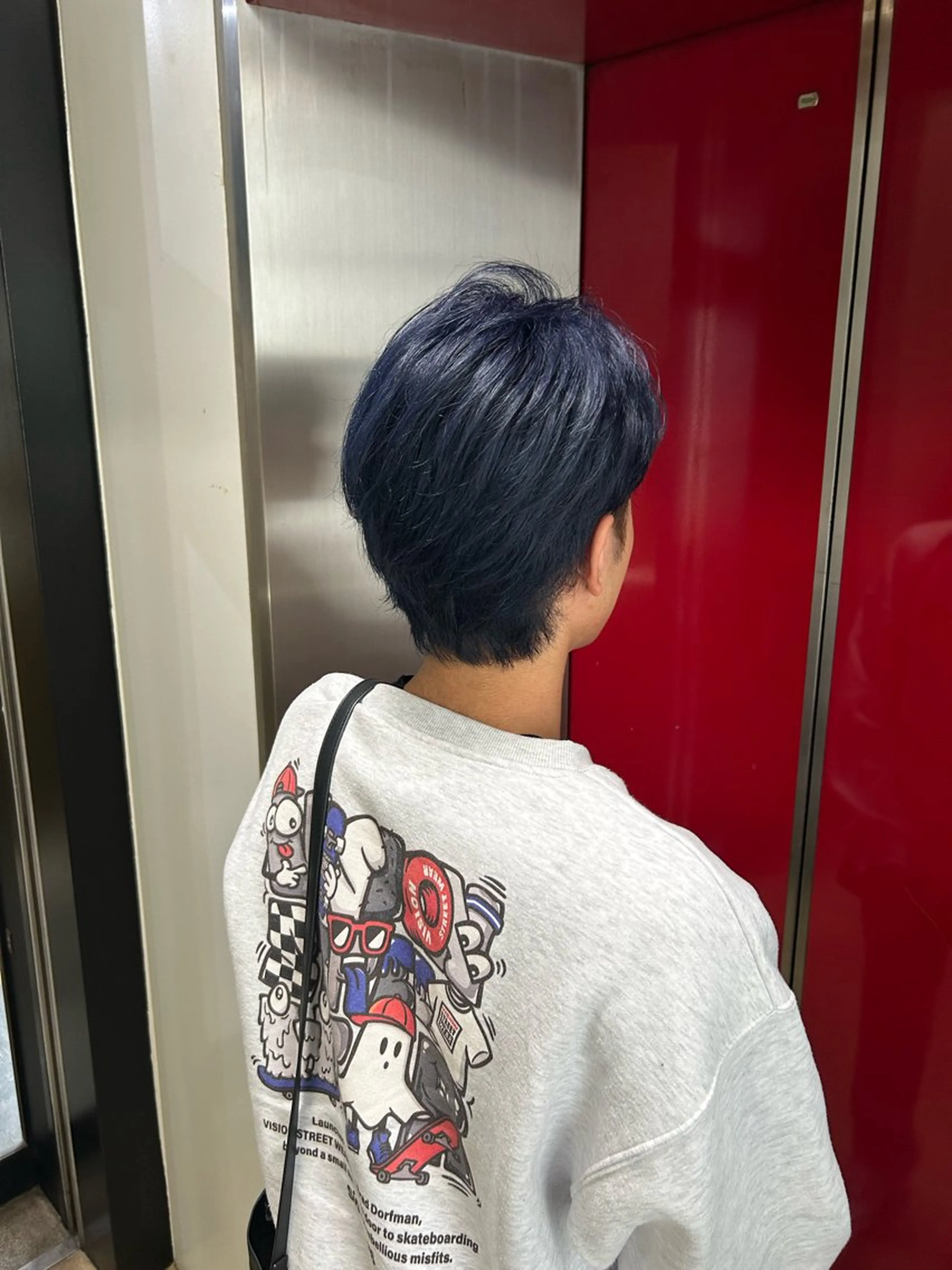 カラー メンズ 野尻 拓海のヘアスタイル