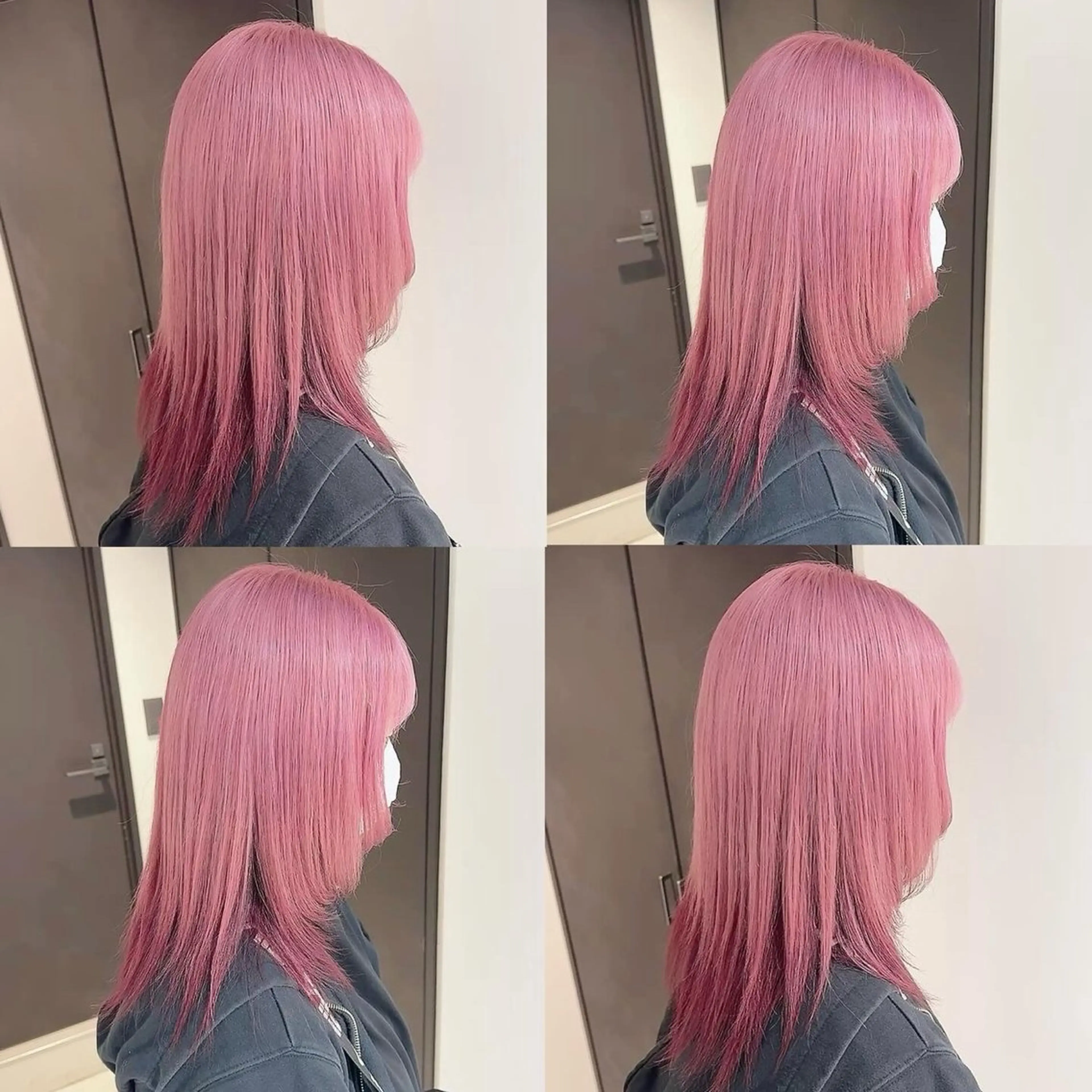 カラー ブリーチ ヘアカラー トリートメント 渋谷:インナーカラー ／🍒エリカ🍒のヘアスタイル