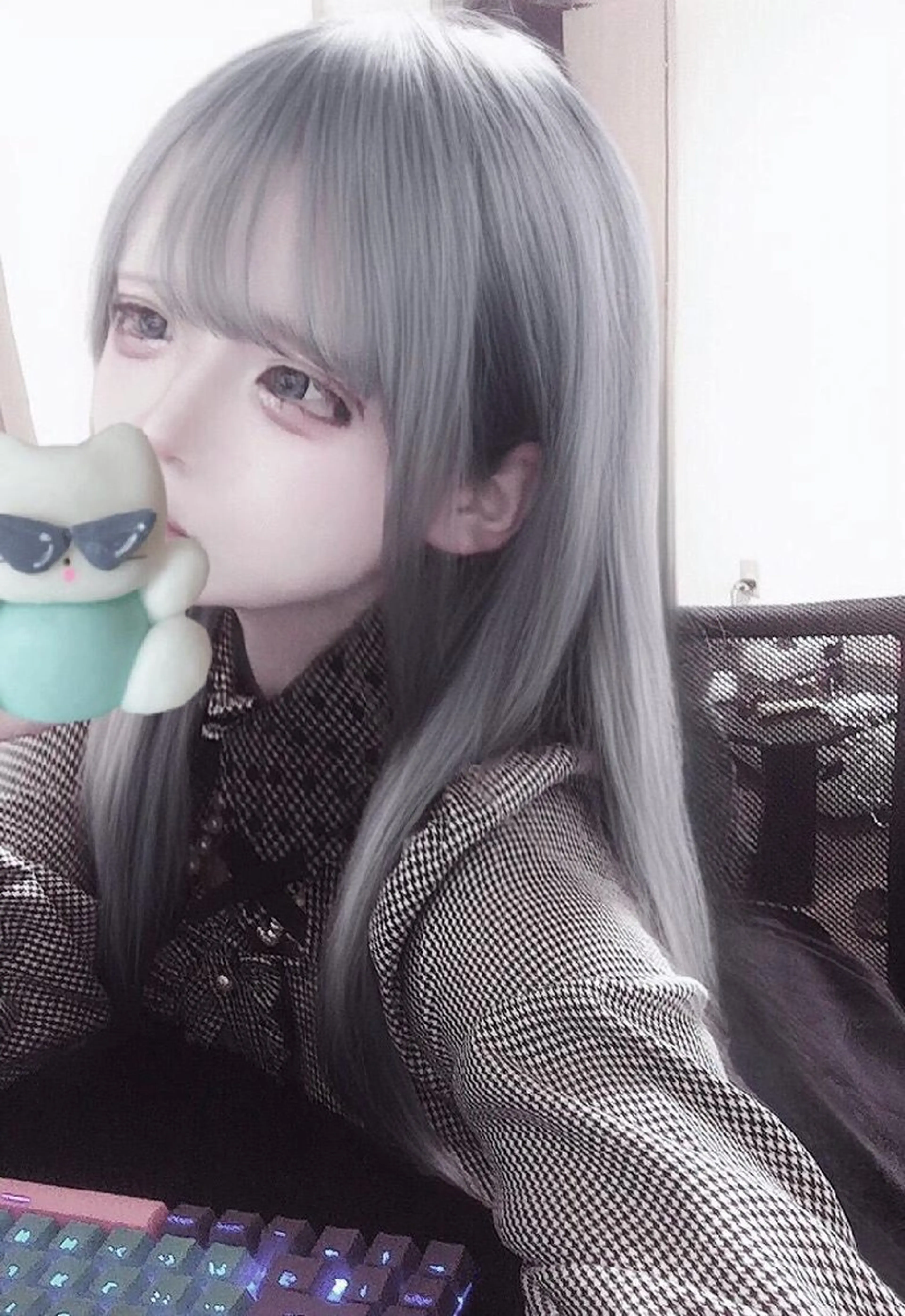 ロング エクステ ヘアカラー beauty studio M.O.D TOKYO【モッズ】所属・エクステ/地雷系/ V系🥀Ren🥀のヘアスタイル