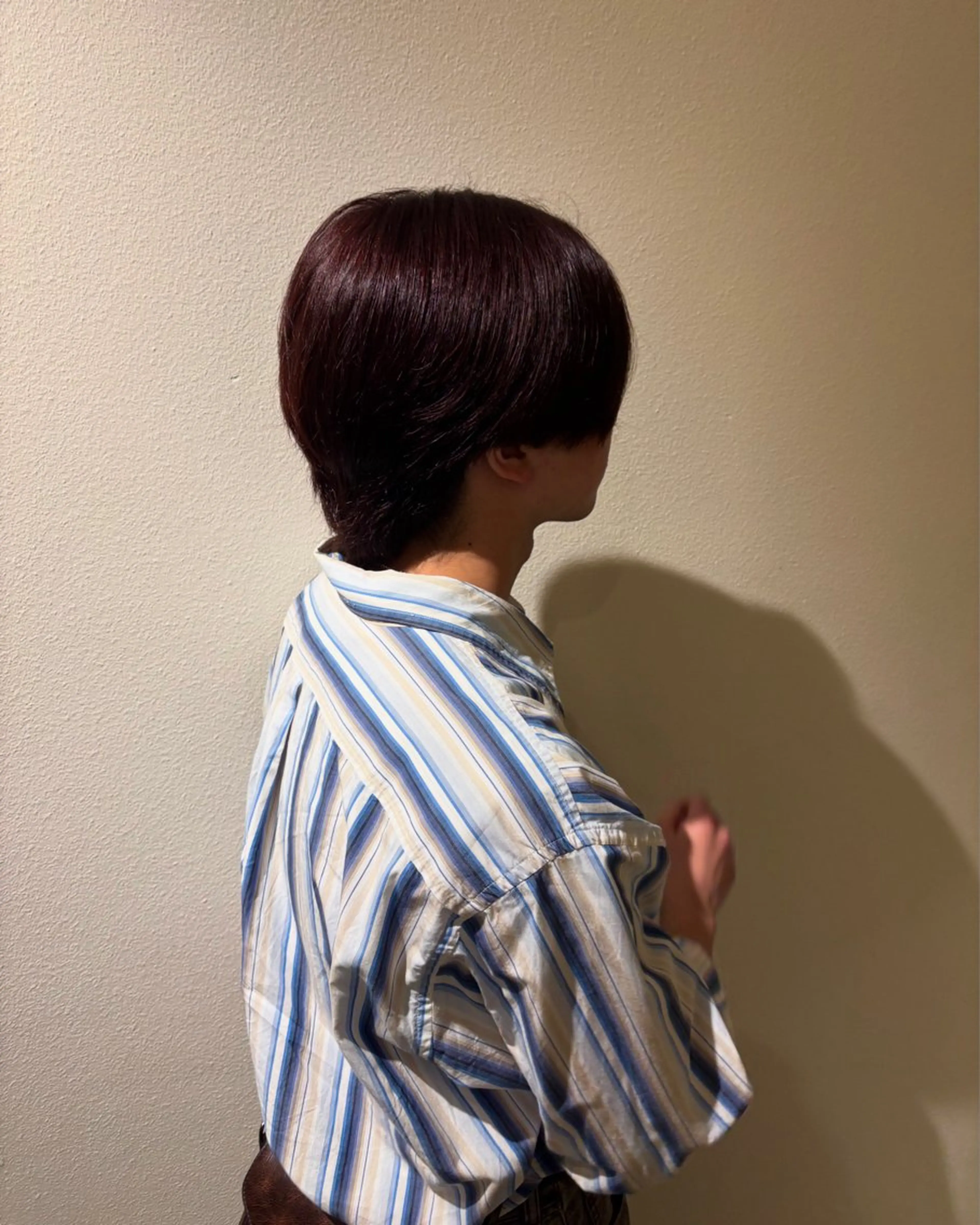 ショート カラー メンズ ヘアカラー 上條 響子のヘアスタイル
