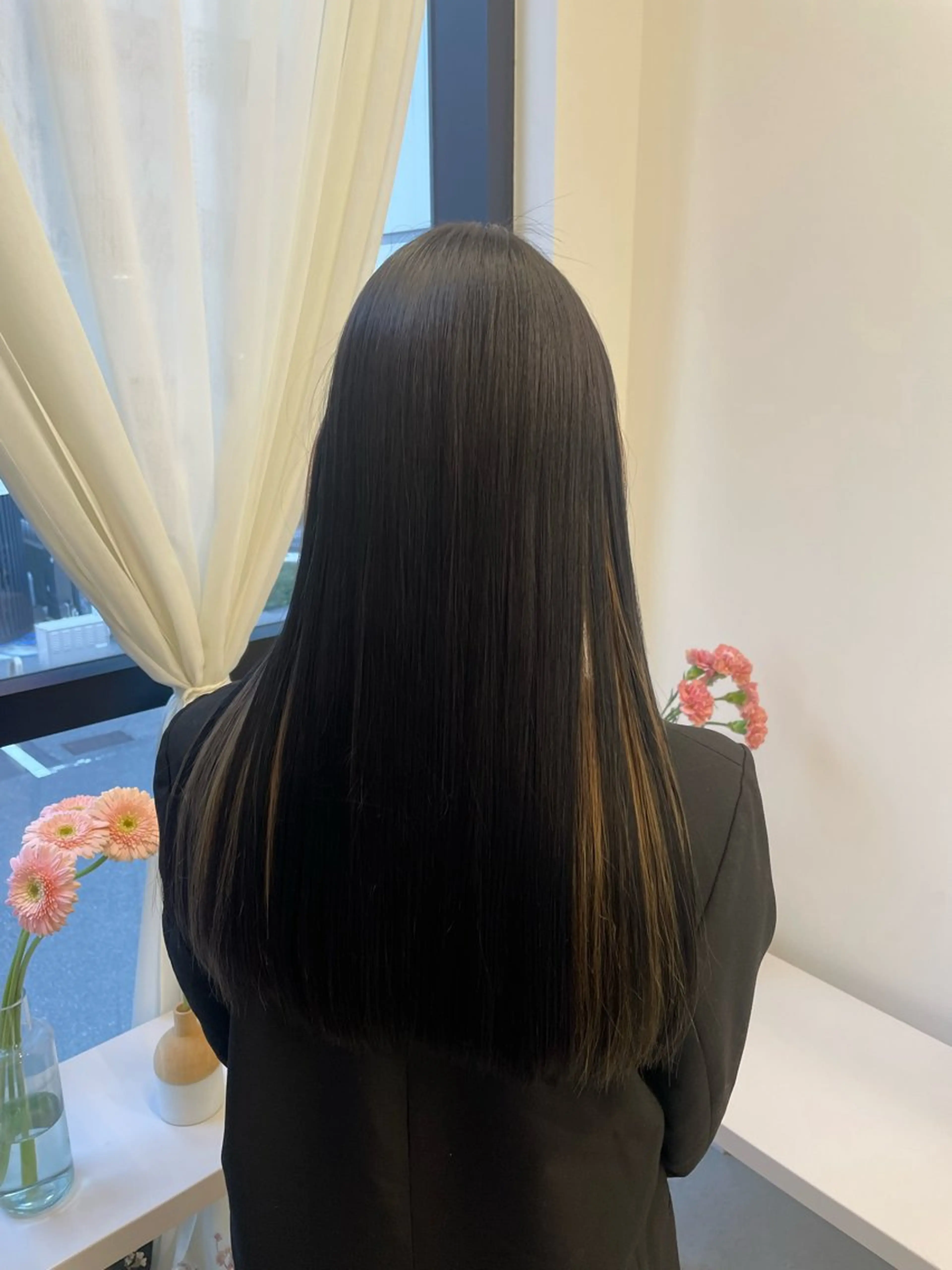 カラー ヘアカラー トリートメント 🪷花屋併設🪷 山下悠月のヘアスタイル